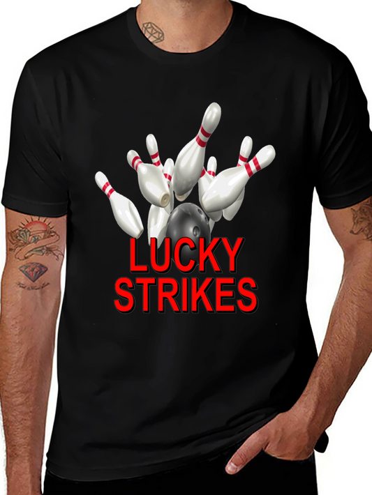 Lucky Strikes Bowling T-Shirt