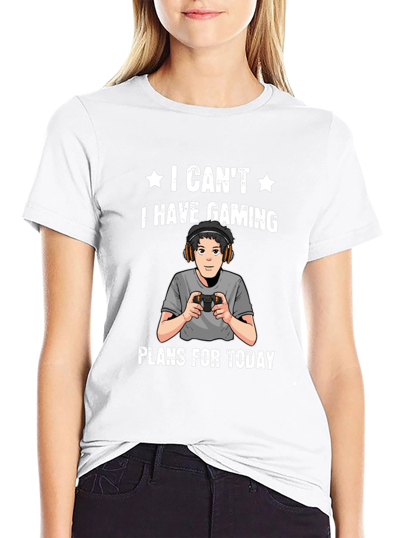 Gamer T-Shirt - I Have Gaming Plans Today