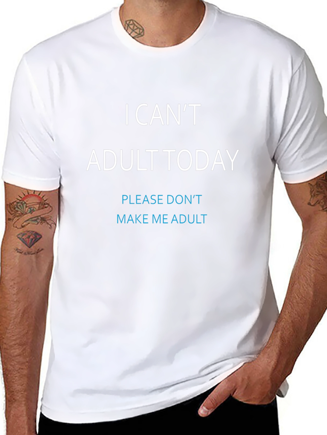 I Cant Adult Today Graphic Tee