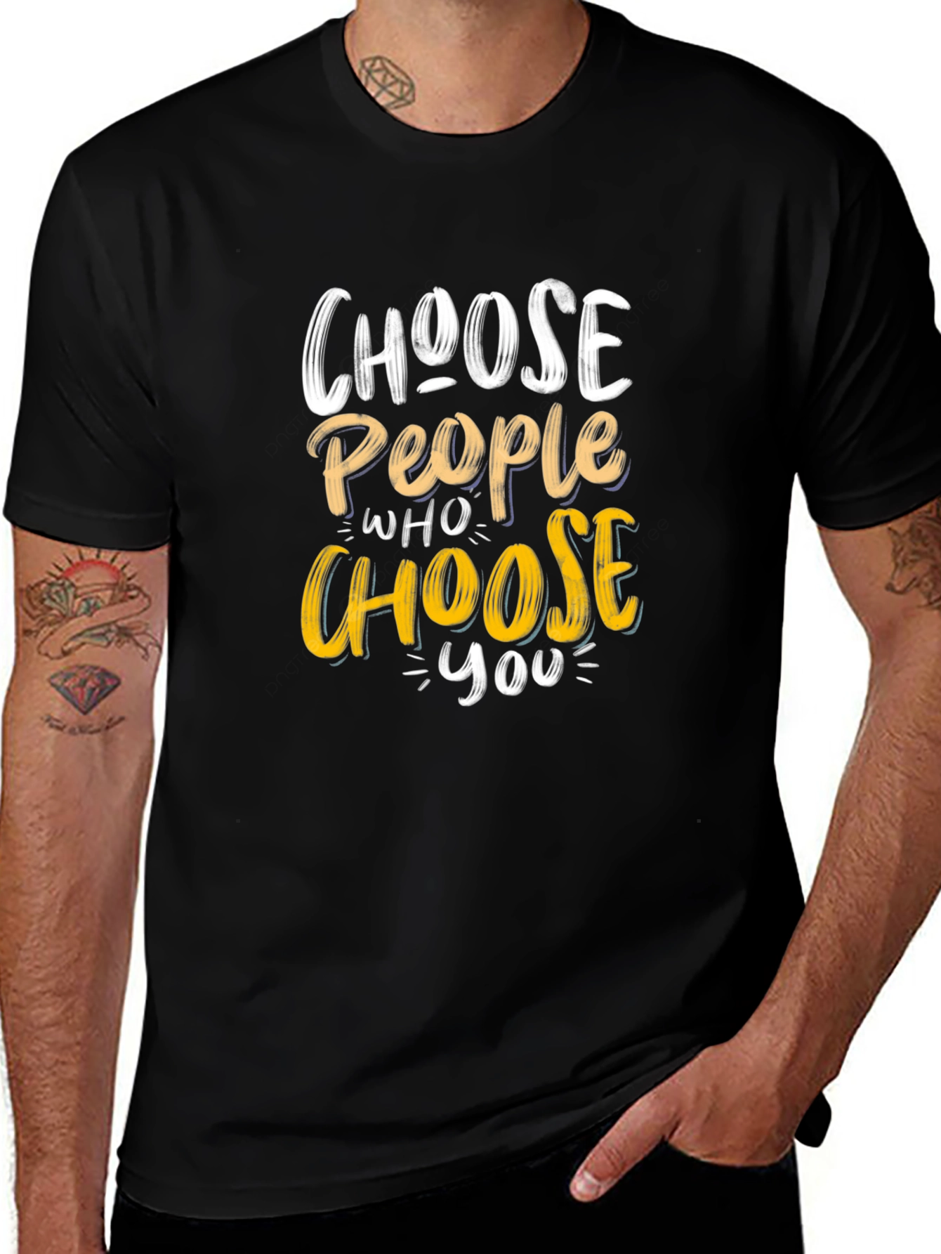 Choose People Tee - Motivational Graphic T-Shirt