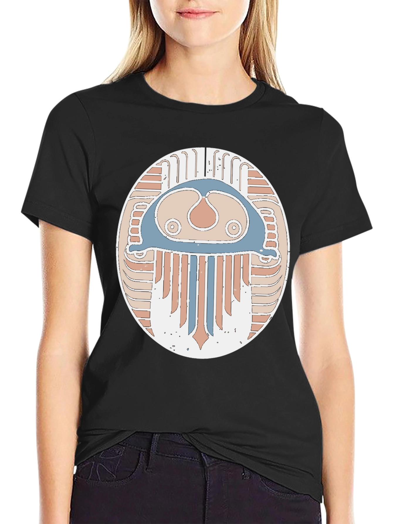 Abstract Art Deco Graphic T-Shirt