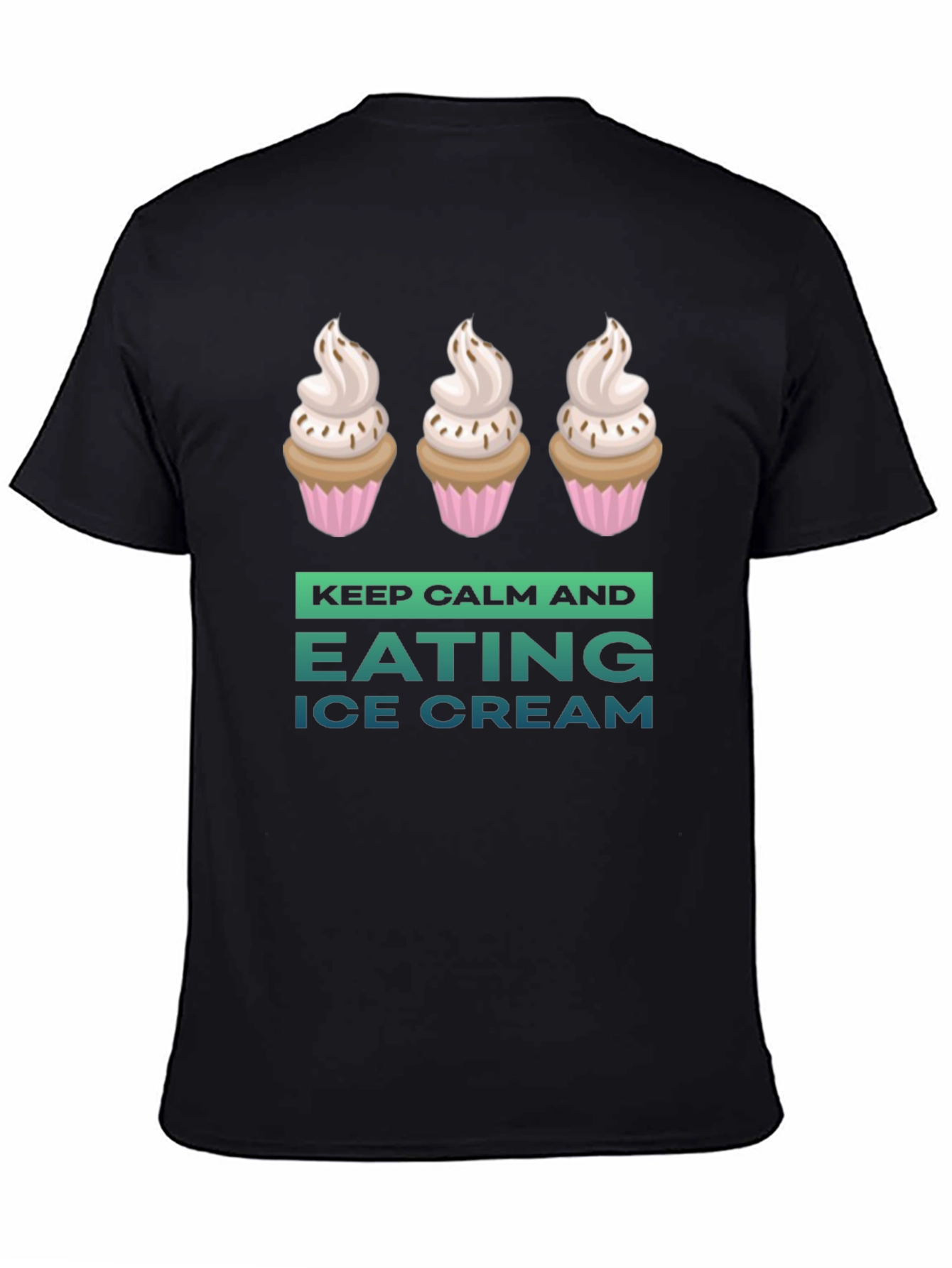 Keep Calm and Eat Ice Cream T-Shirt