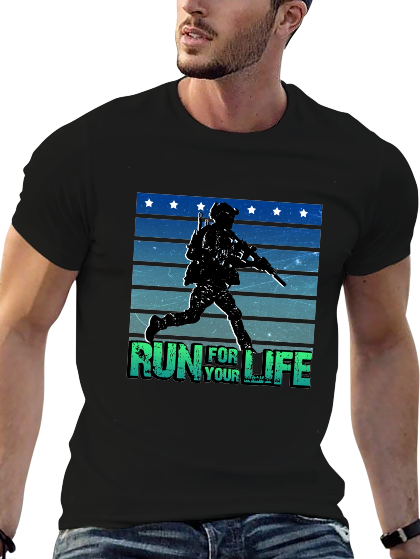 Run For Your Life Graphic Tee