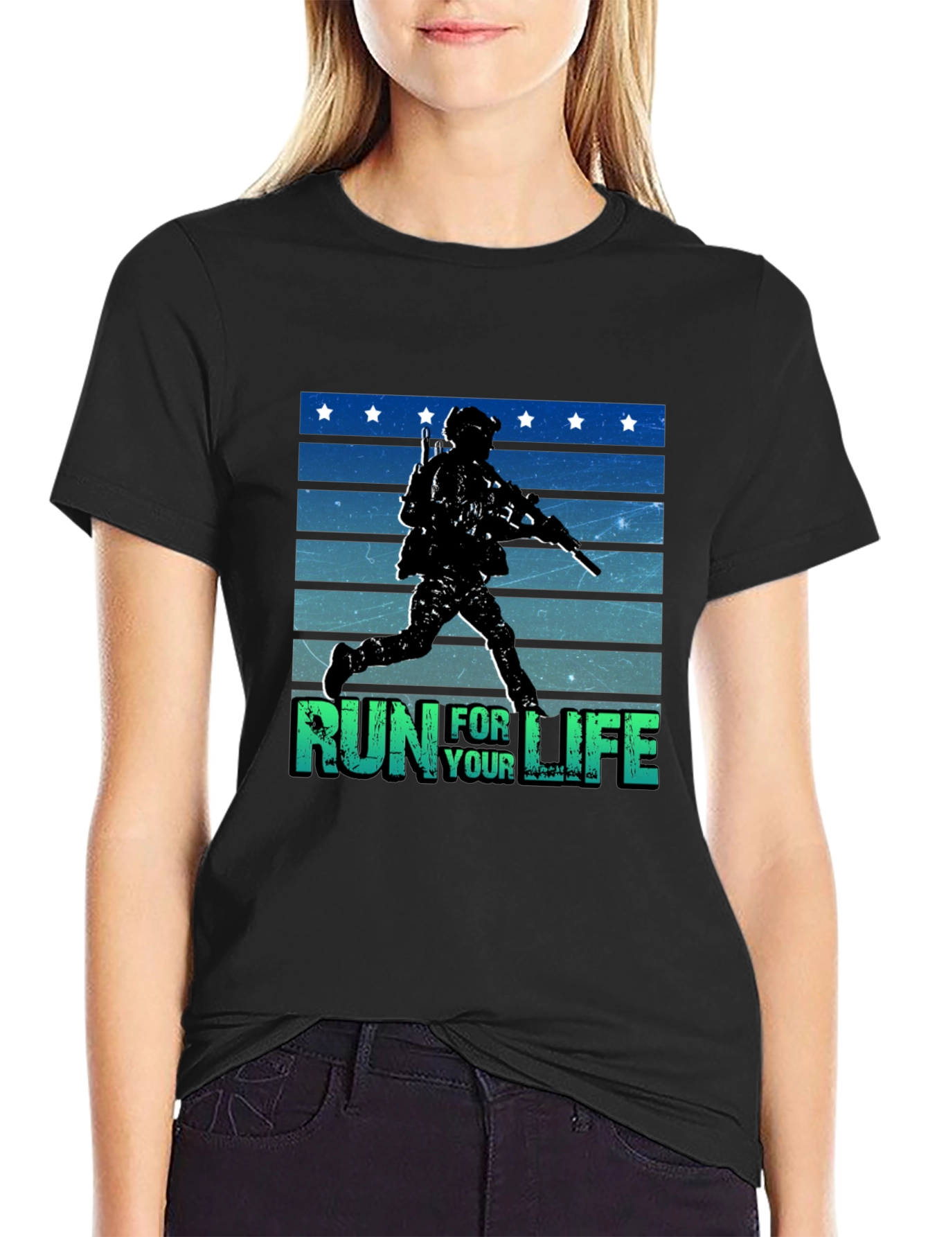Run For Your Life Graphic Tee