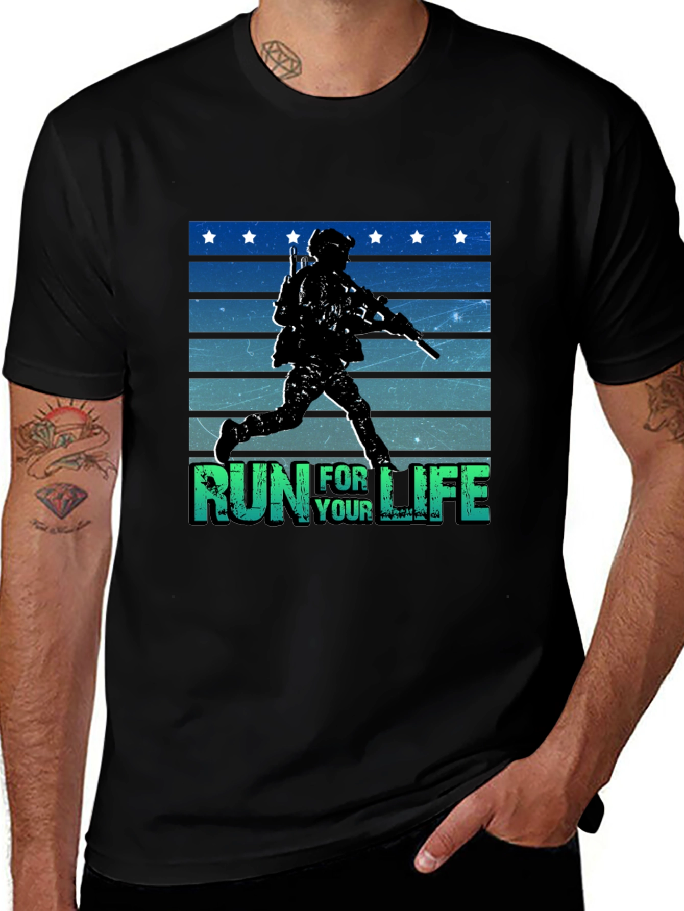 Run For Your Life Graphic Tee