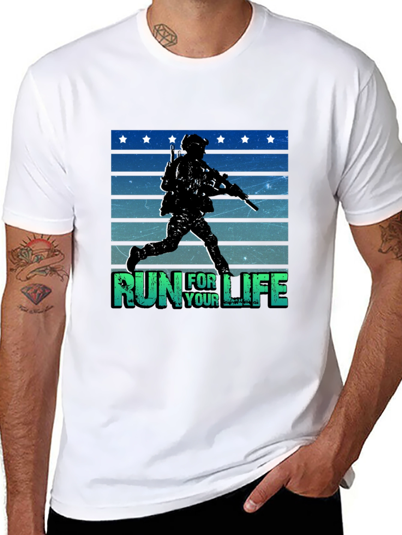 Run For Your Life Graphic Tee