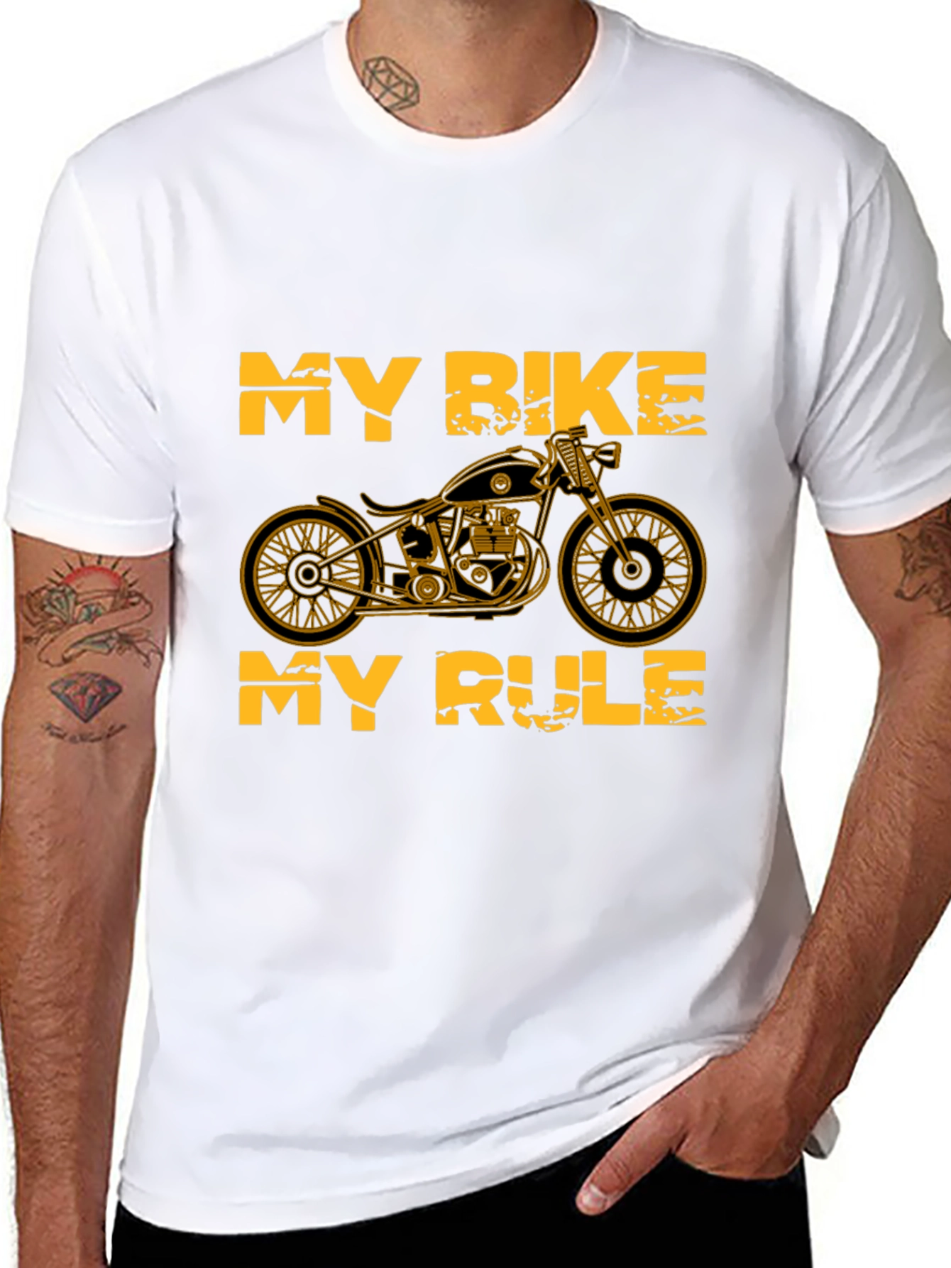 My Bike My Rule Graphic Tee