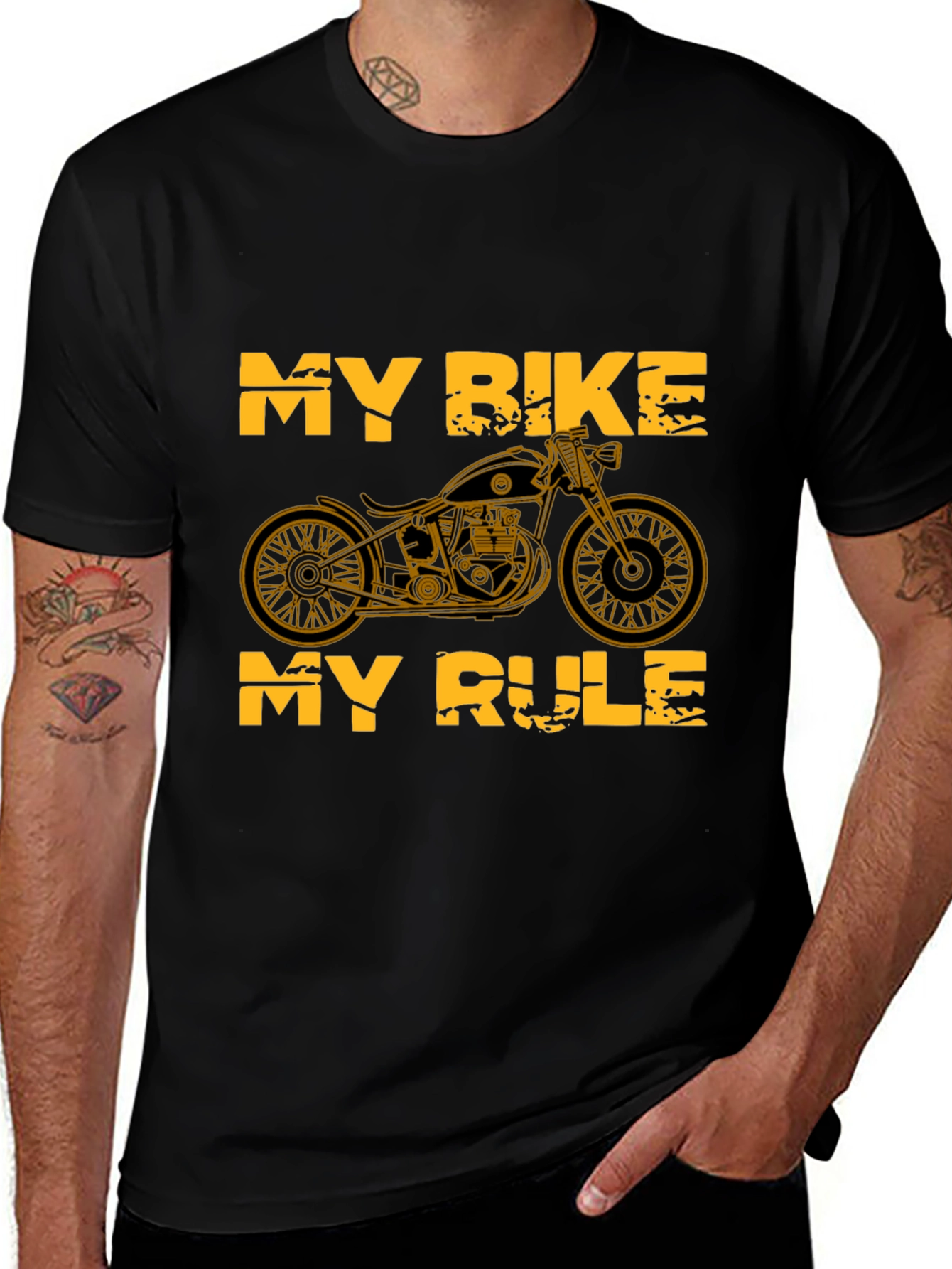 My Bike My Rule Graphic Tee