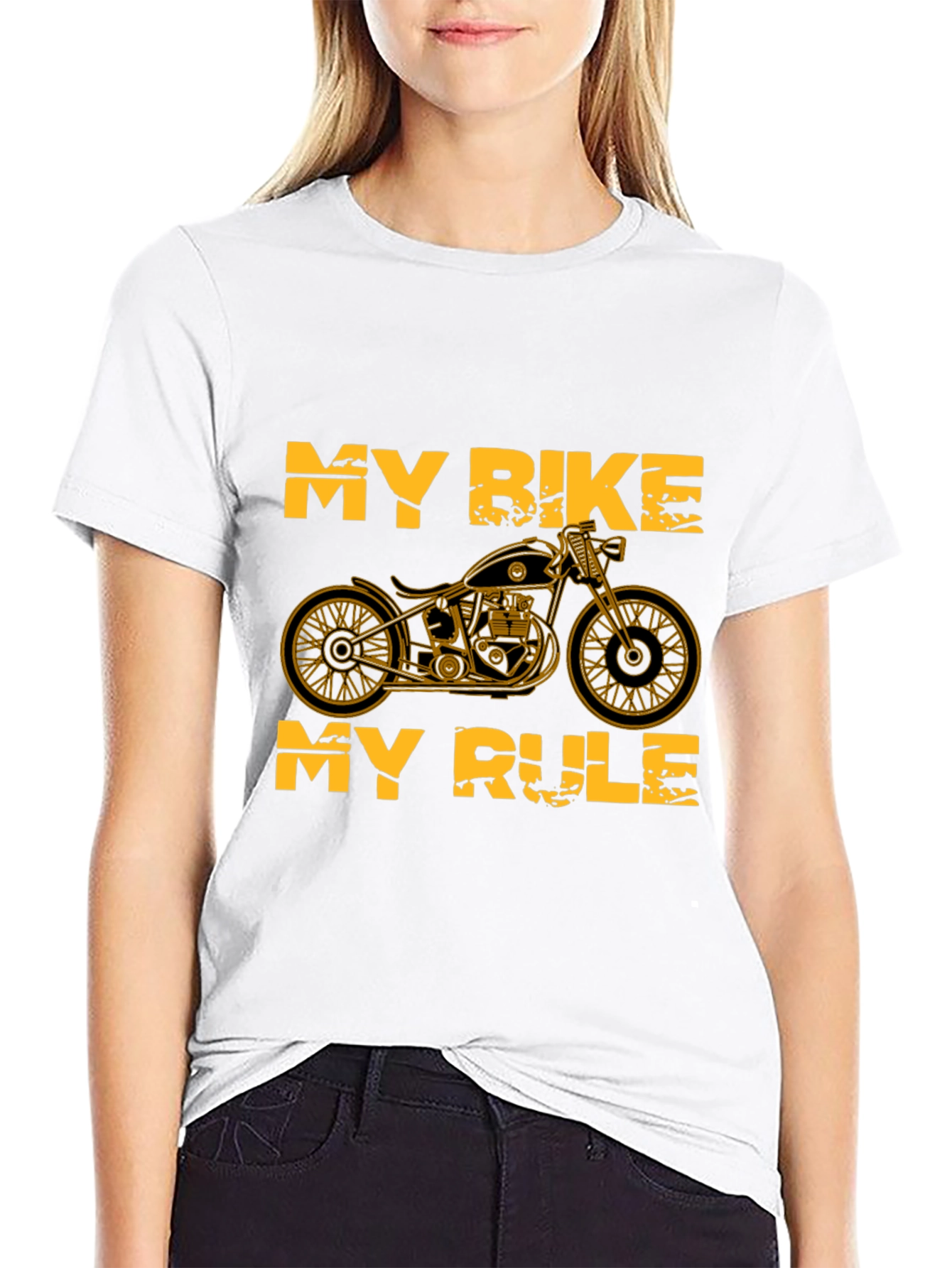 My Bike My Rule Graphic Tee
