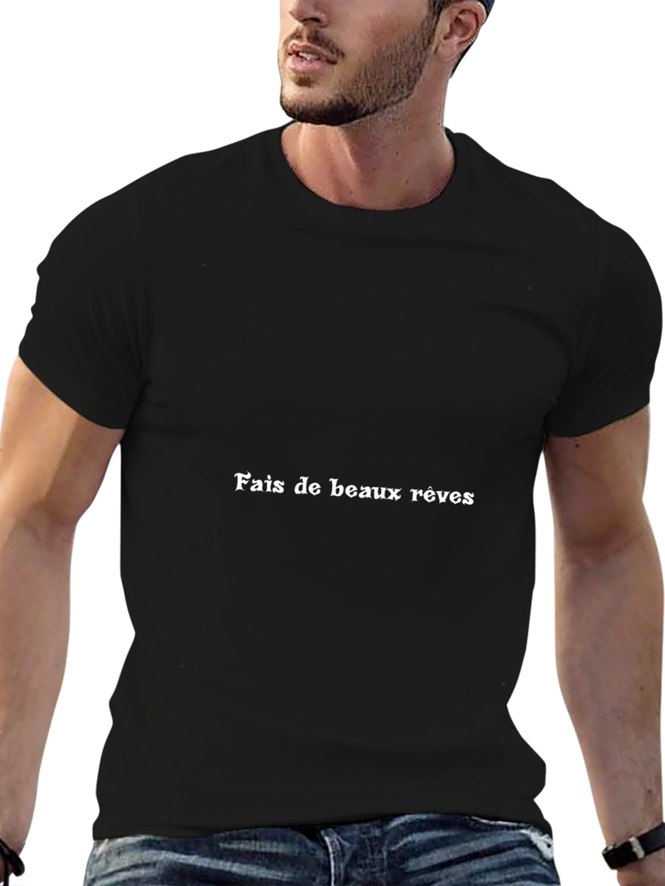 Fais de beaux rêves Black T-Shirt