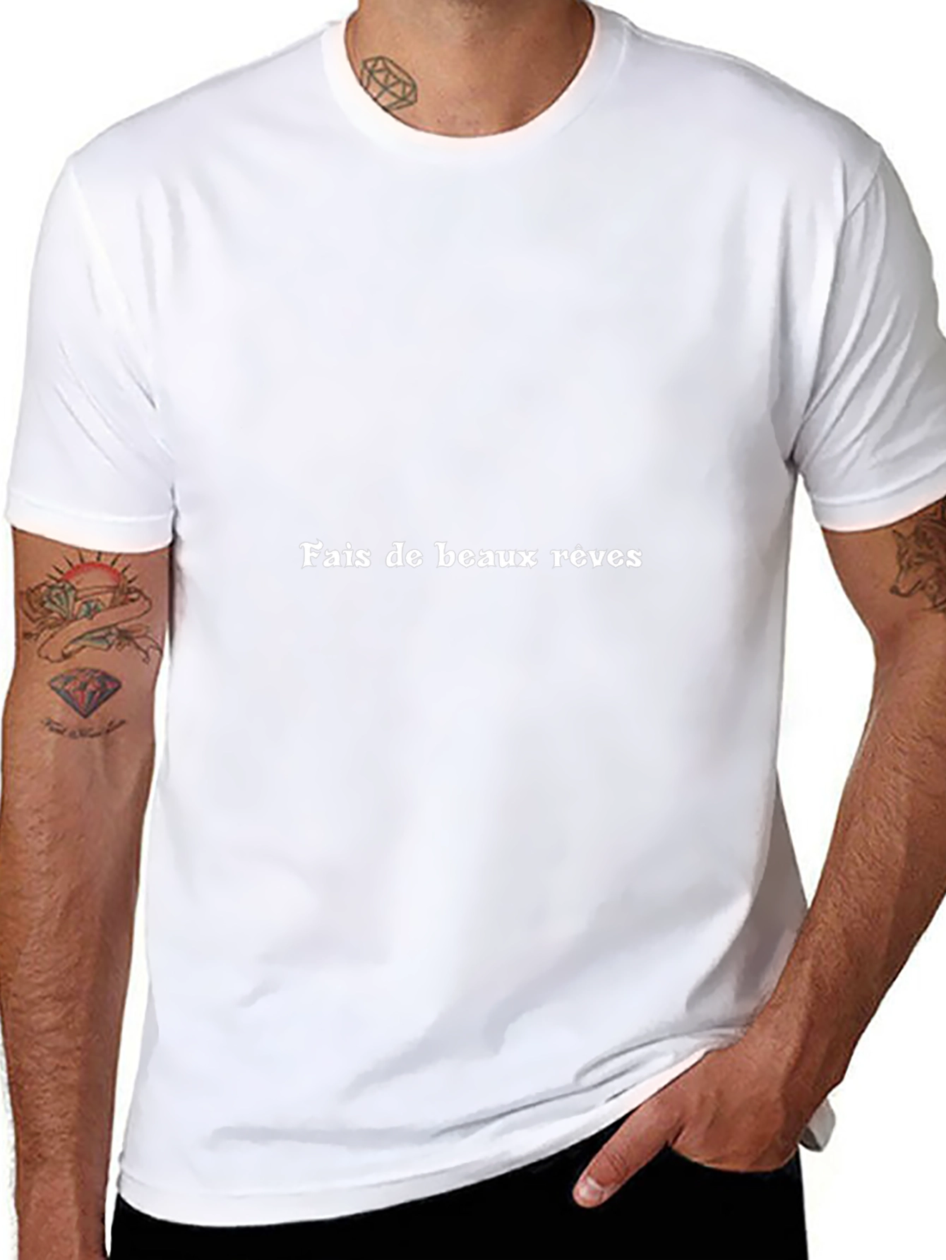 Fais de beaux rêves Black T-Shirt