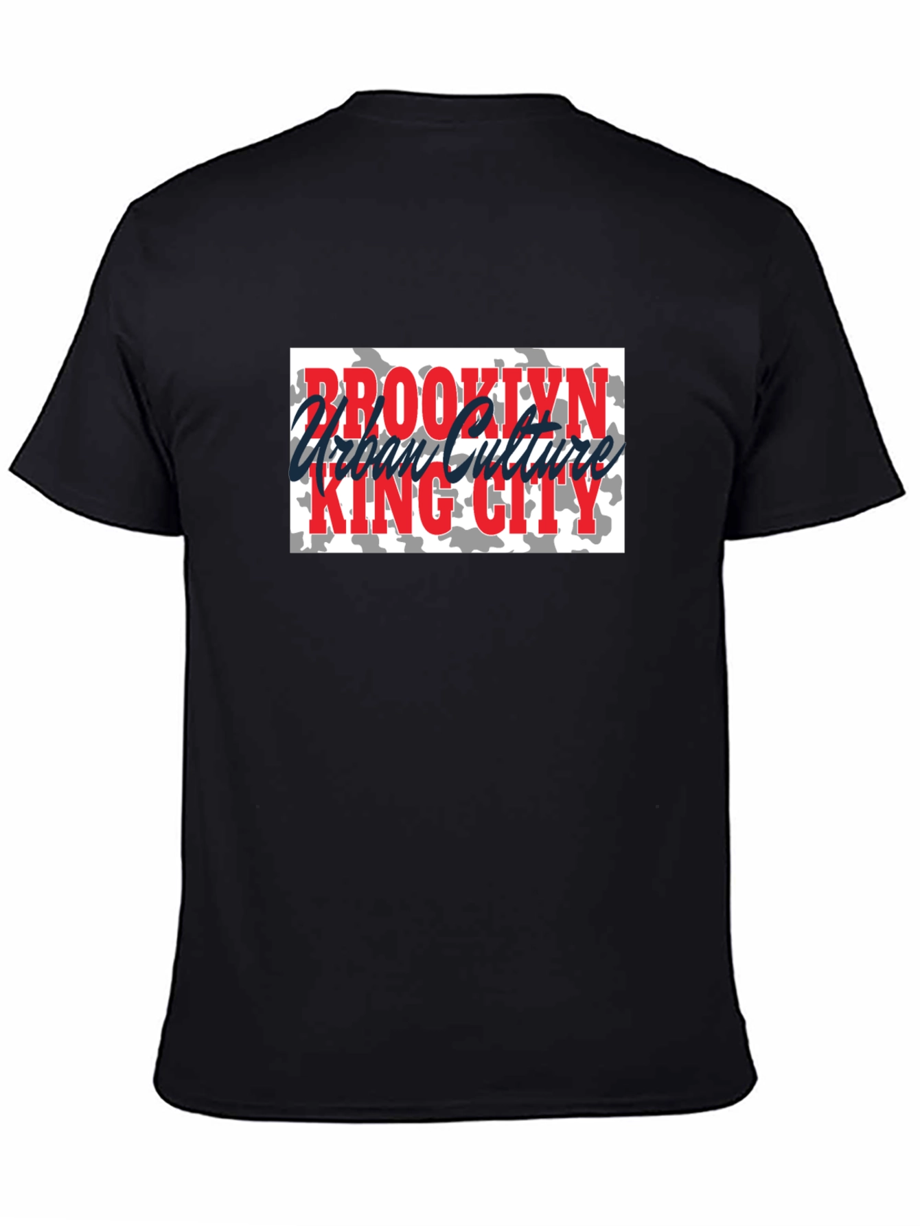 Brooklyn Urban Culture King City Black Tee