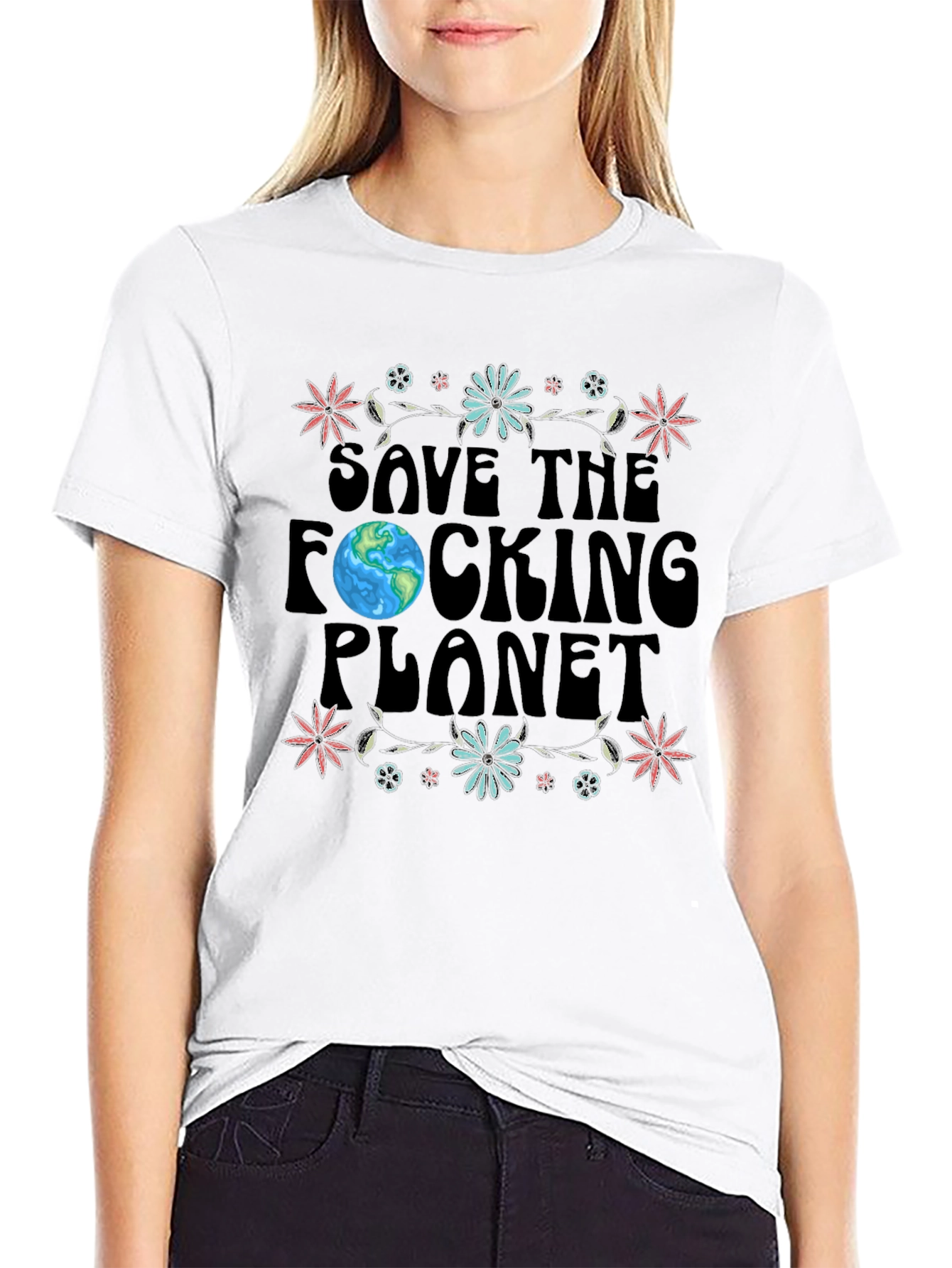 Save the F**king Planet T-Shirt - Earth Day Apparel