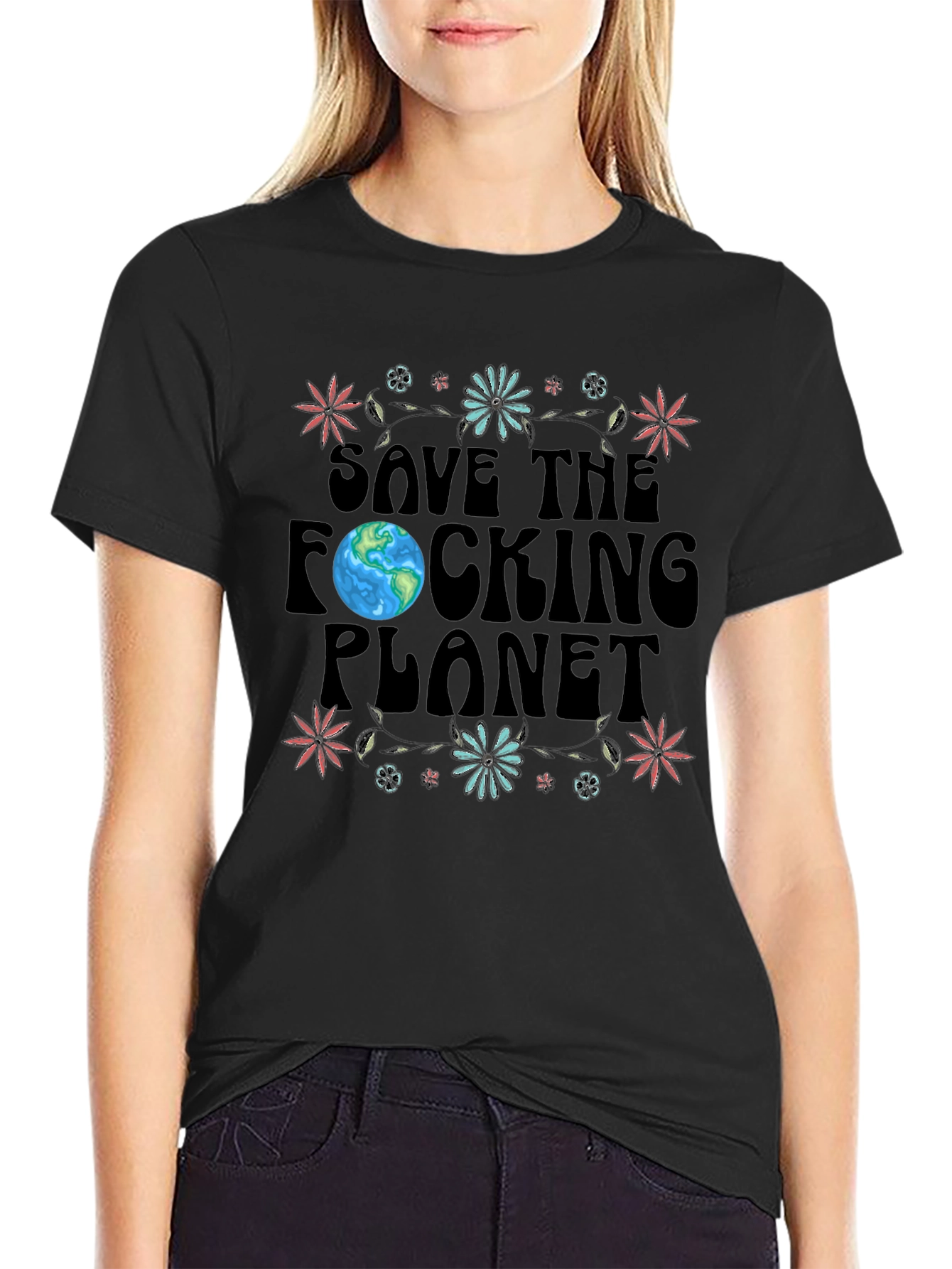 Save the F**king Planet T-Shirt - Earth Day Apparel