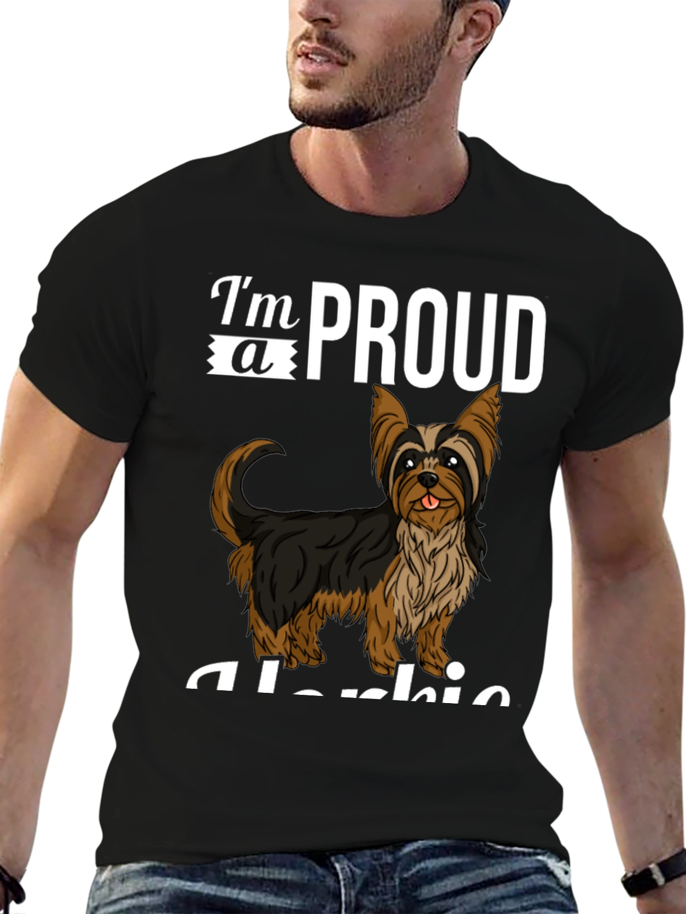 Proud Yorkie T-Shirt - Cute Dog Lover Tee