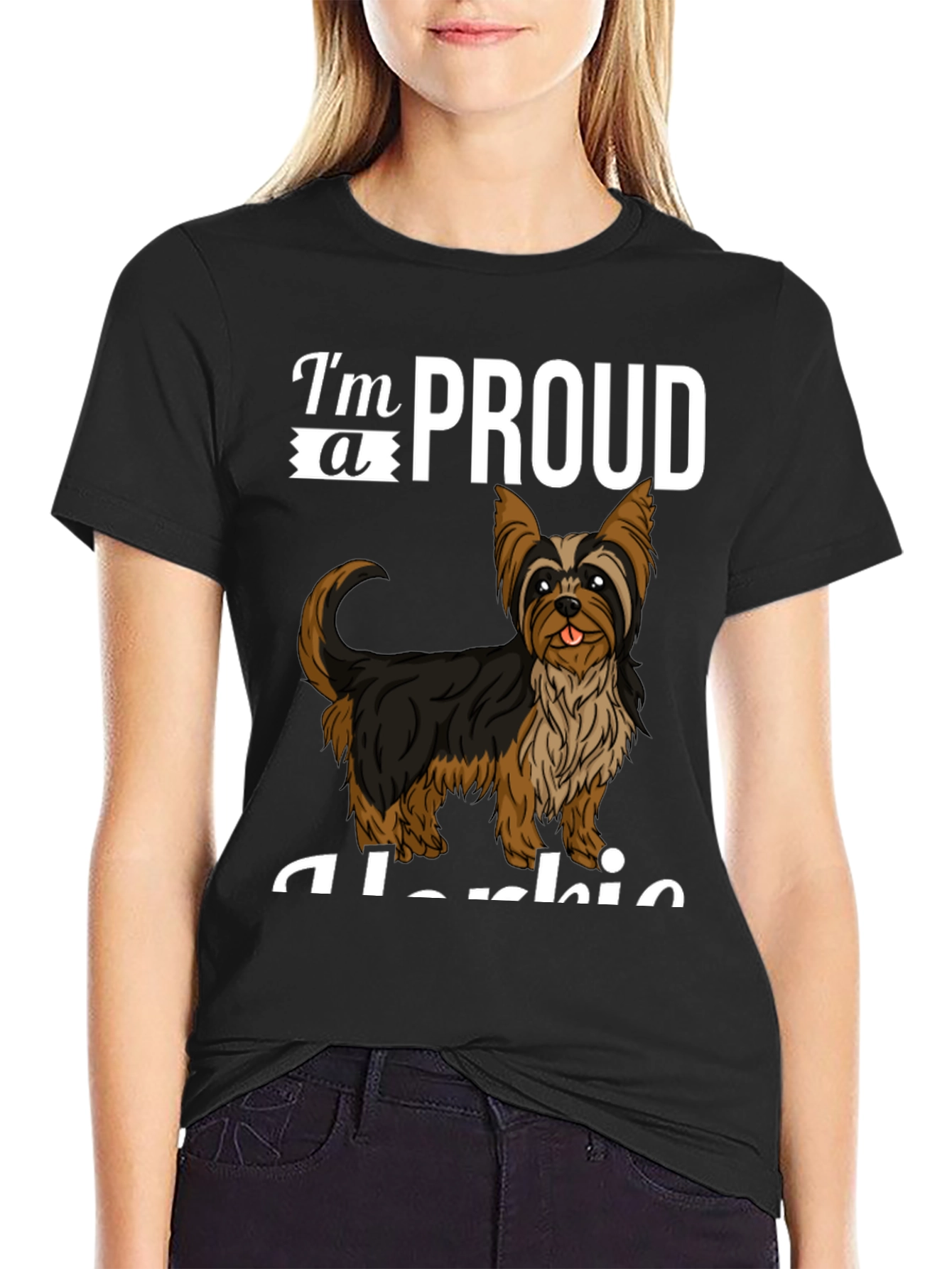 Proud Yorkie T-Shirt - Cute Dog Lover Tee