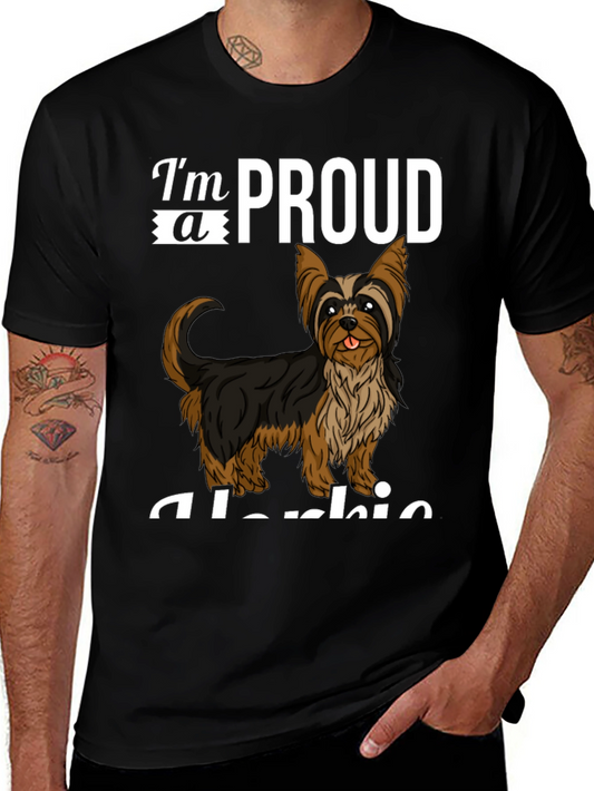 Proud Yorkie T-Shirt - Cute Dog Lover Tee