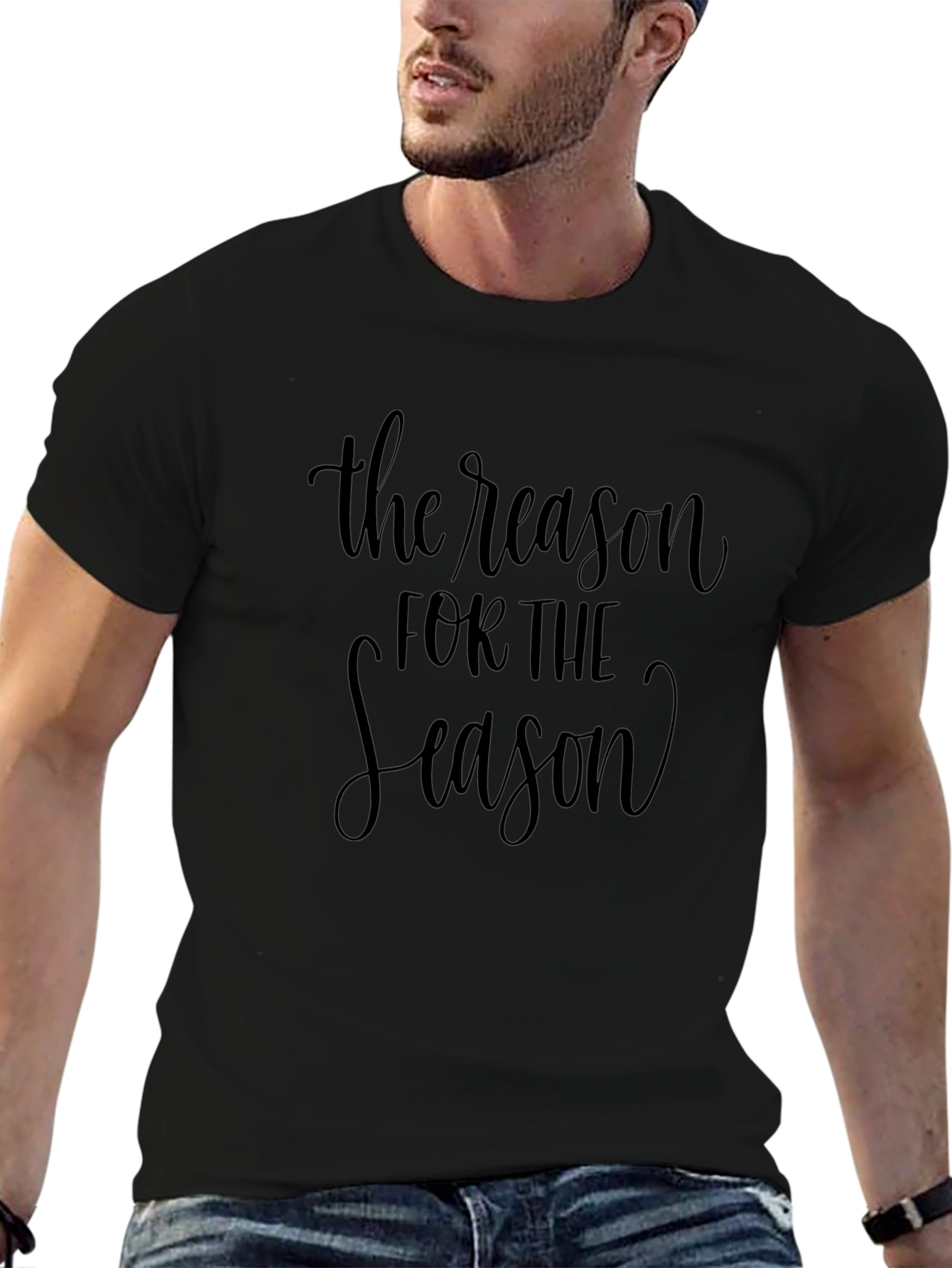 Reason For The Season Black Tee