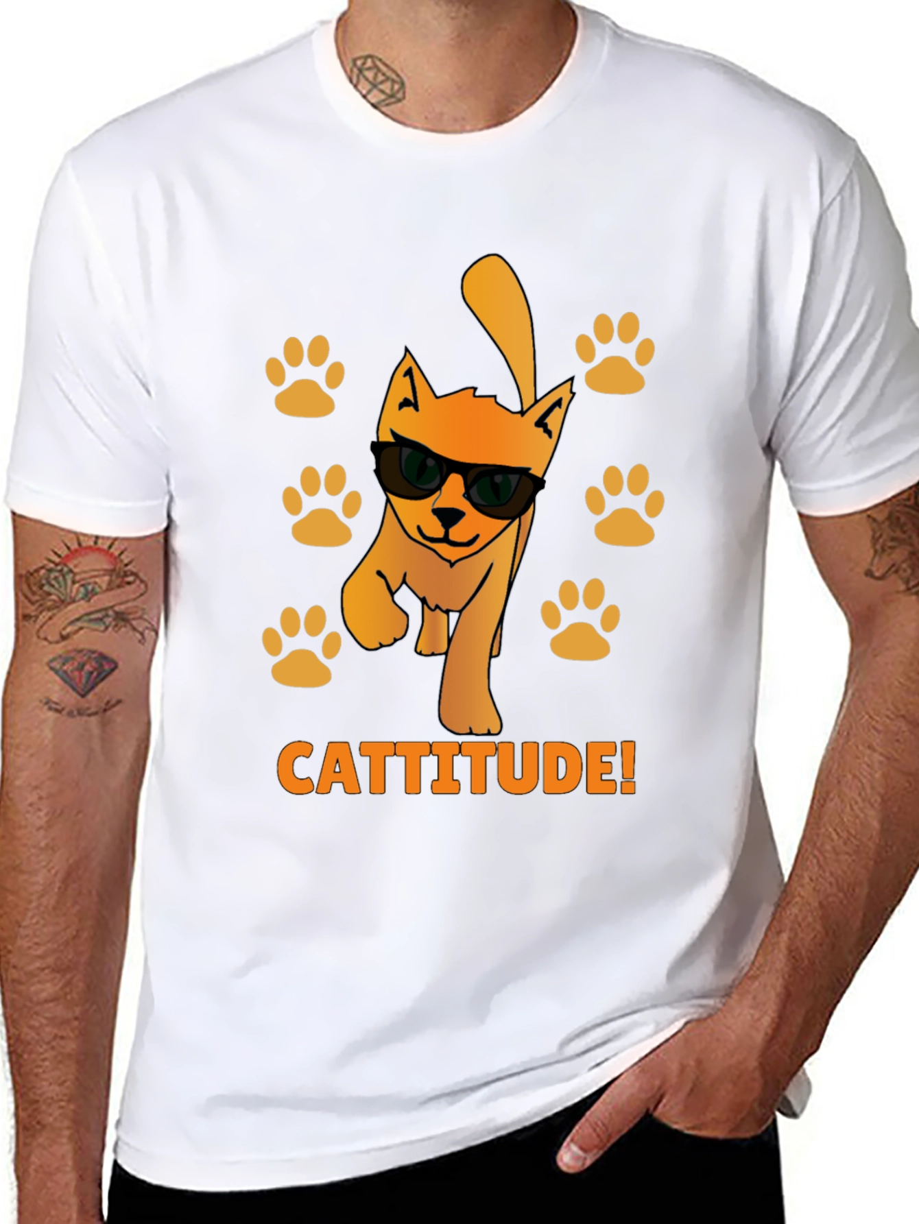 Cool Cat Attitude T-Shirt