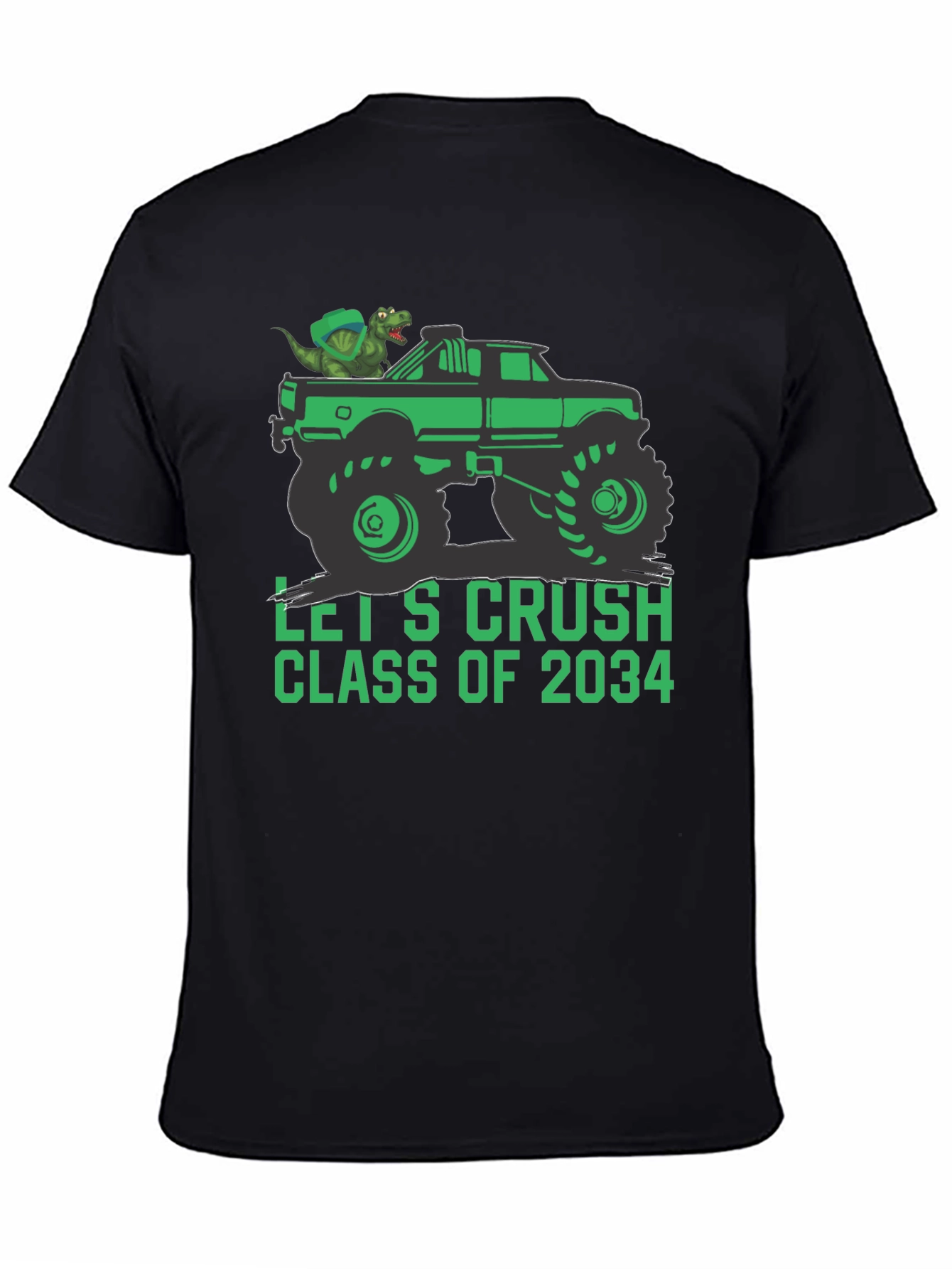 Lets Crush Class of 2034 Monster Truck T-Shirt