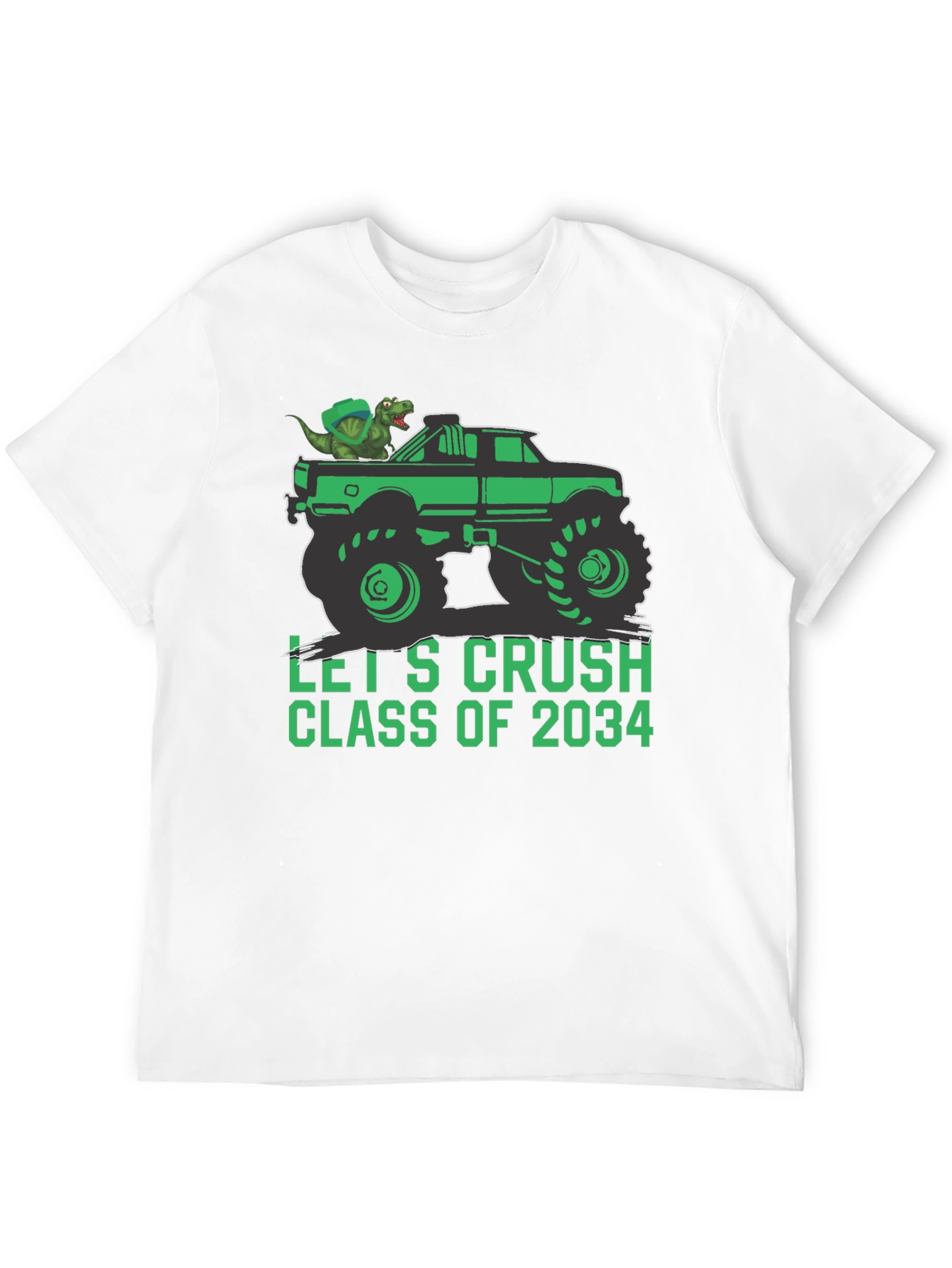 Lets Crush Class of 2034 Monster Truck T-Shirt