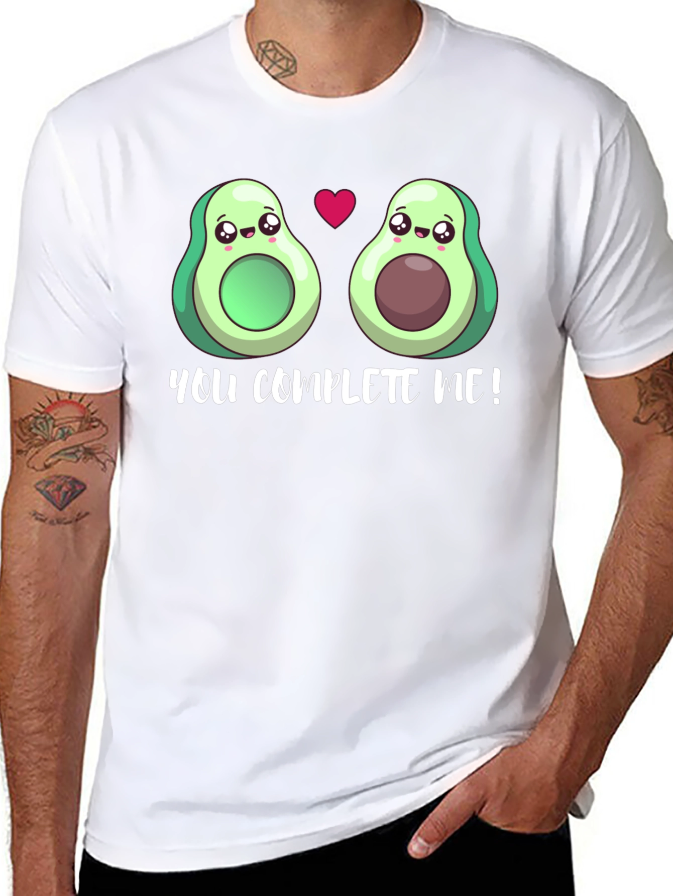 Avocado Love Tee - You Complete Me!