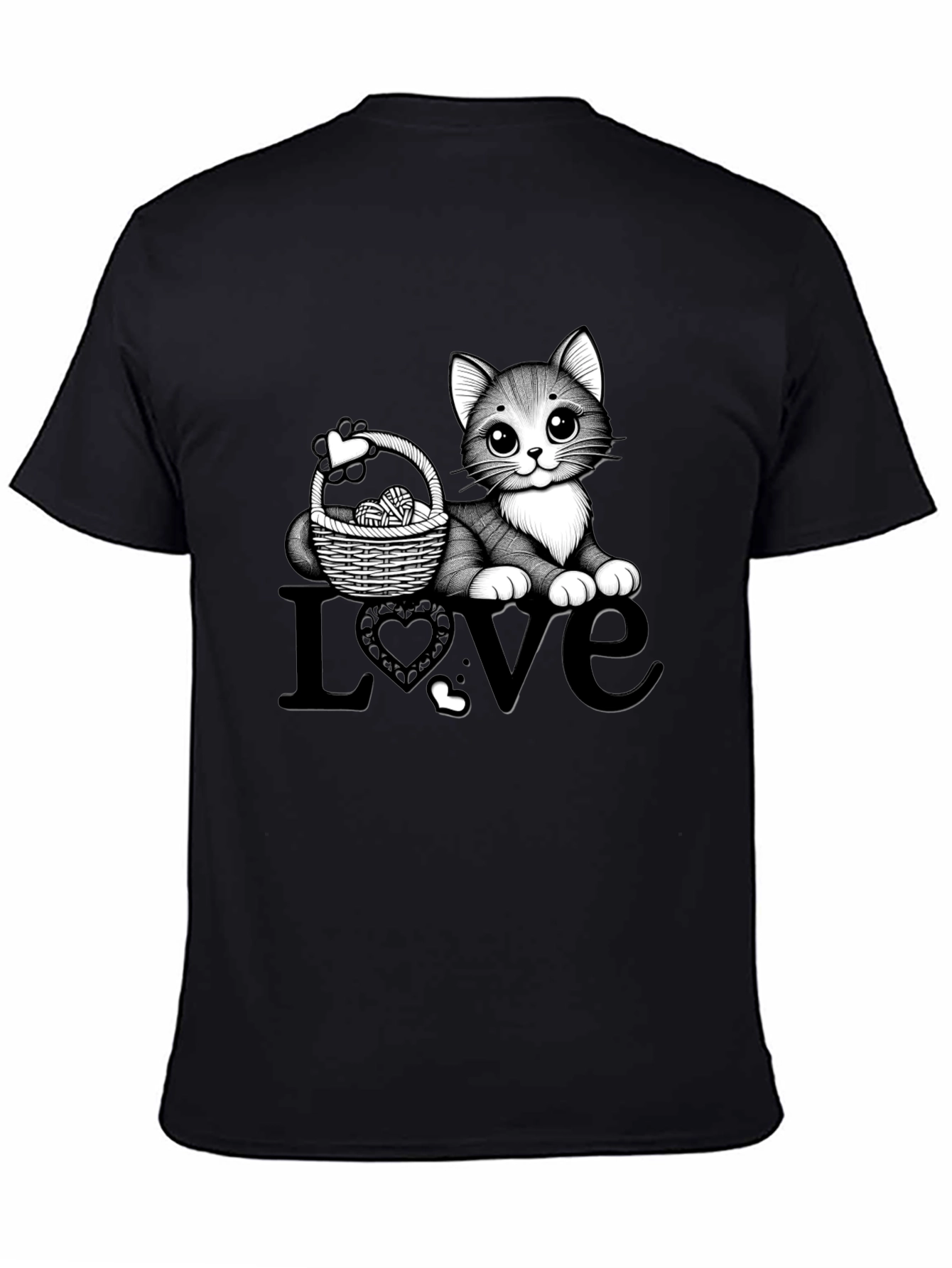 Cute Cat Love T-Shirt