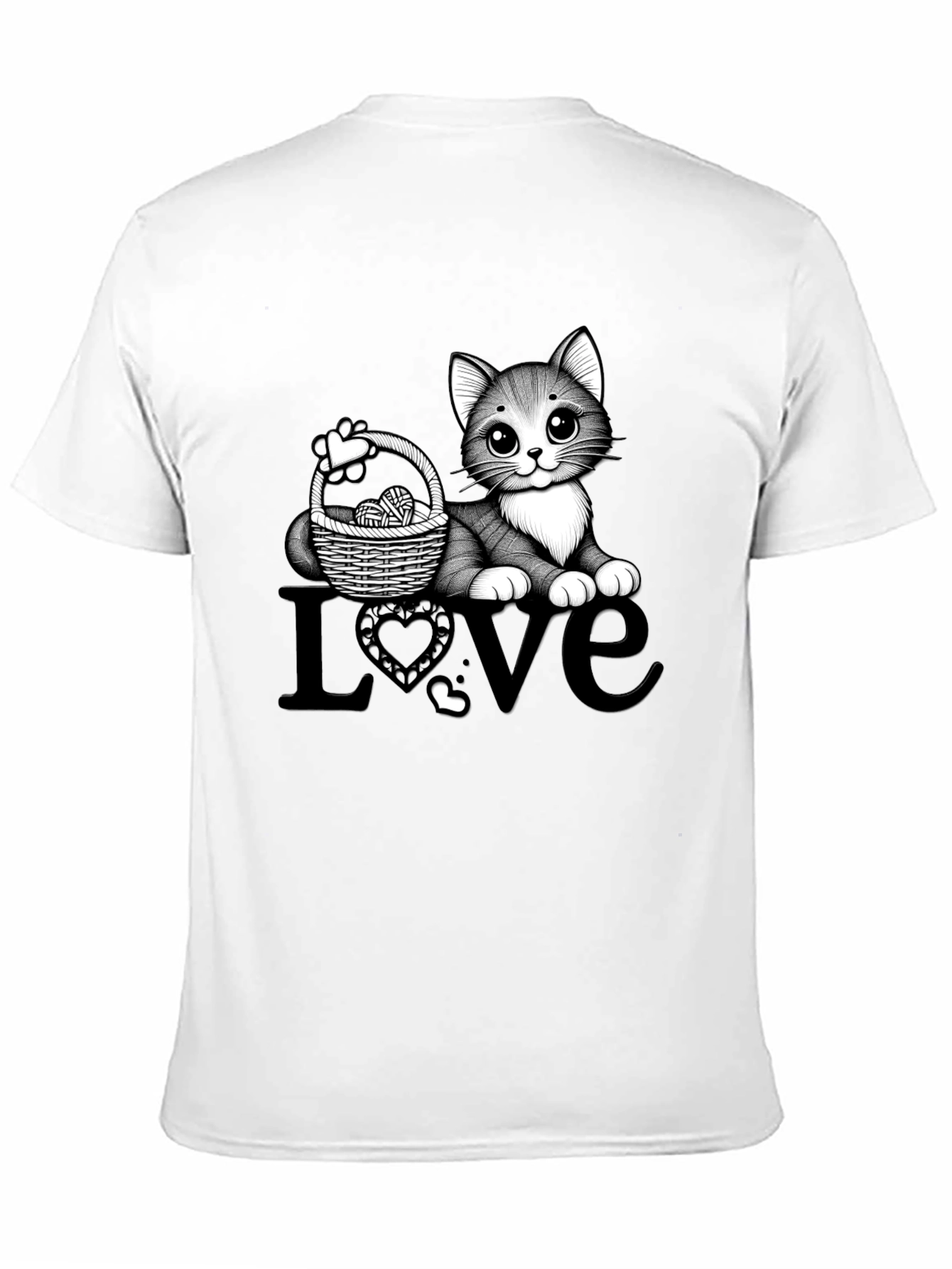 Cute Cat Love T-Shirt