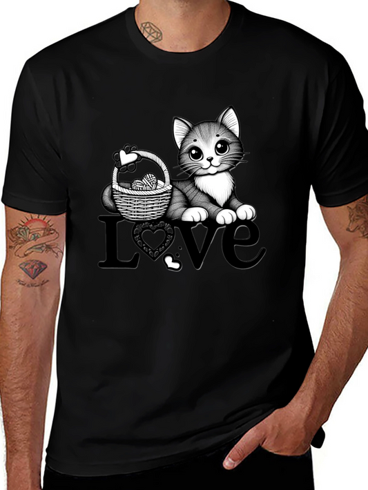 Cute Cat Love T-Shirt
