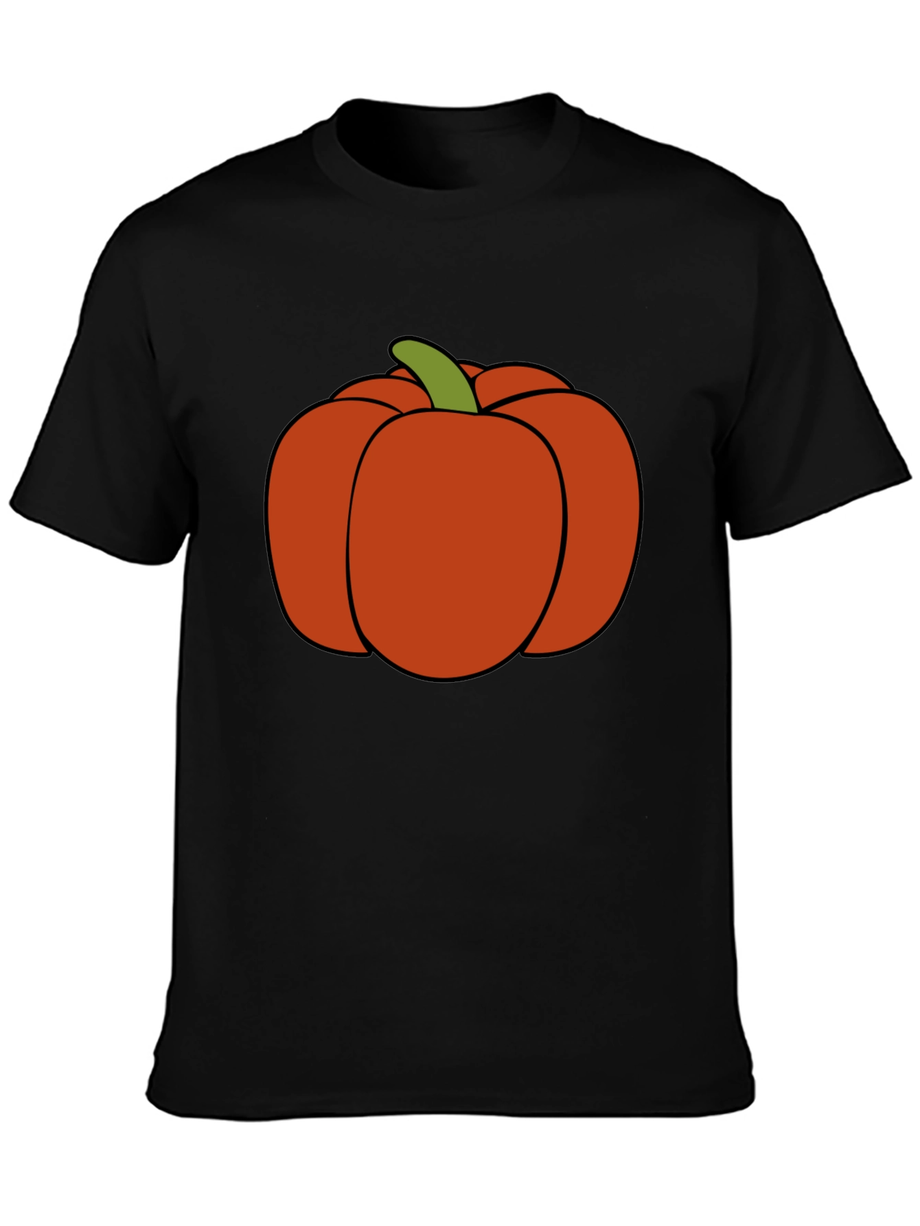 Pumpkin Graphic Tee - Halloween Style