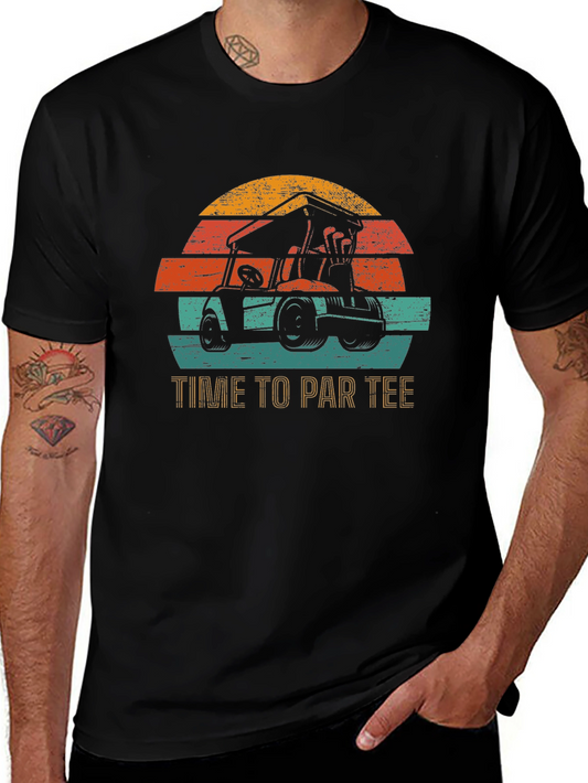 Time to Par Tee Golf Cart T-Shirt