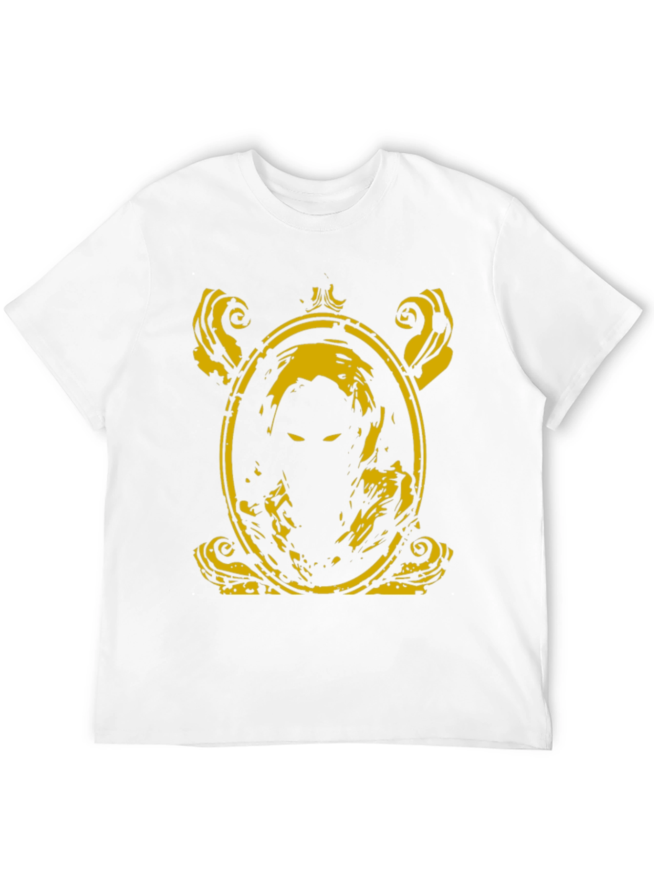 Grim Reaper Portrait Graphic T-Shirt