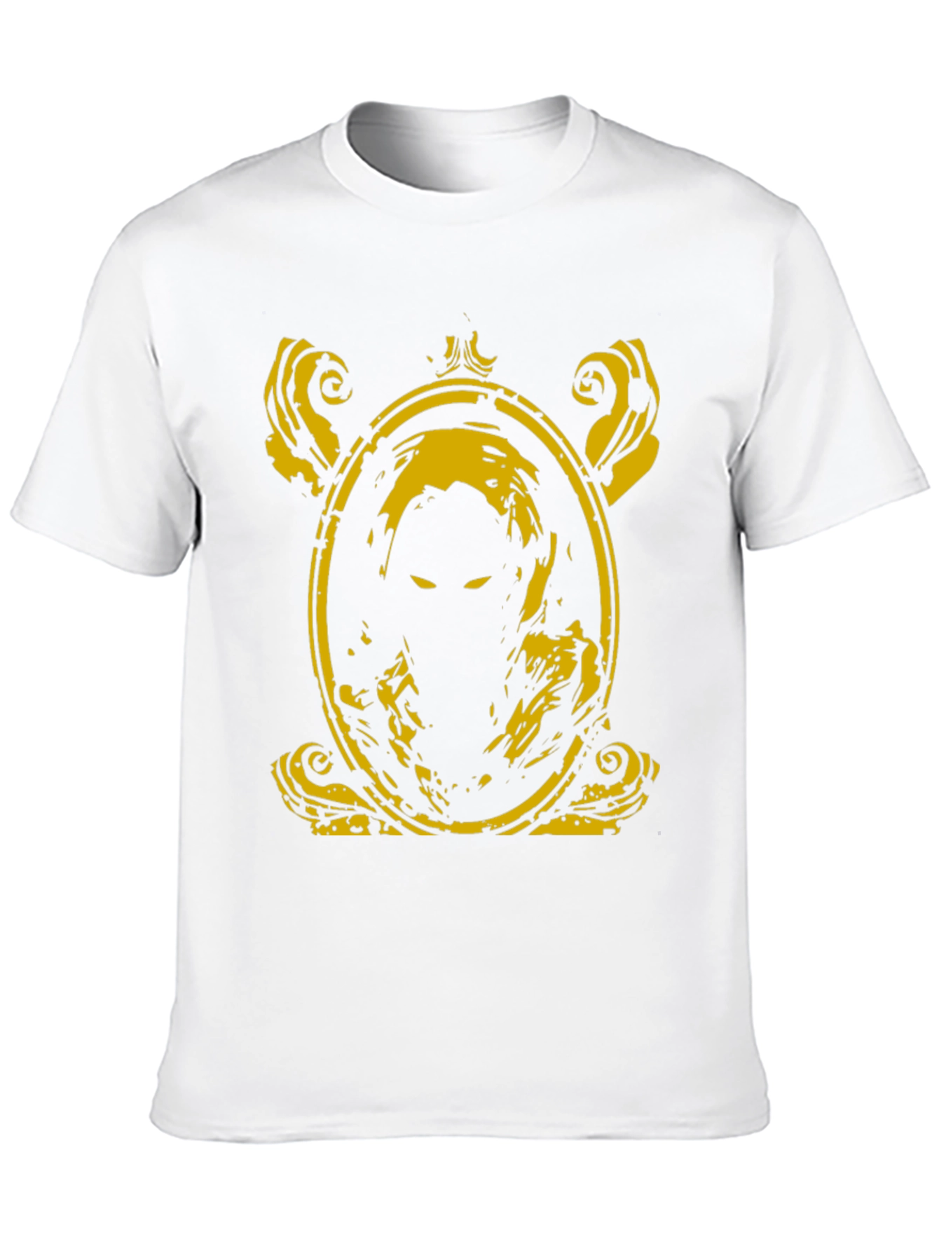 Grim Reaper Portrait Graphic T-Shirt