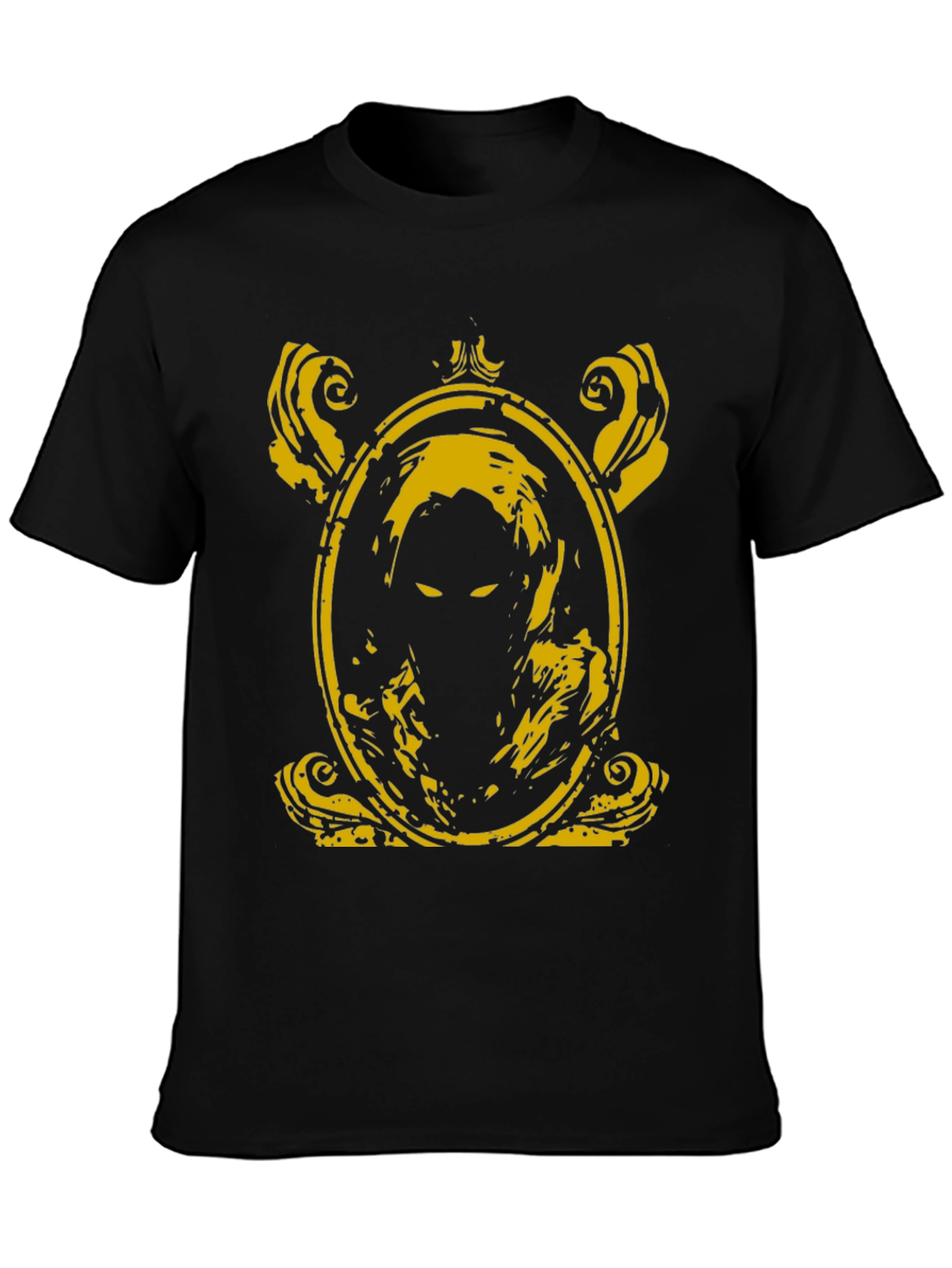 Grim Reaper Portrait Graphic T-Shirt