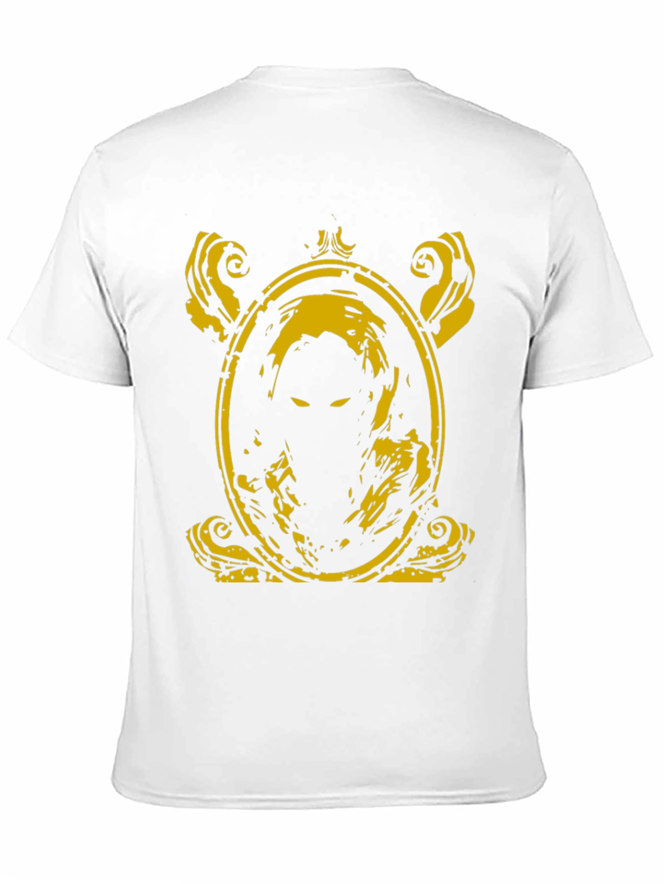 Grim Reaper Portrait Graphic T-Shirt