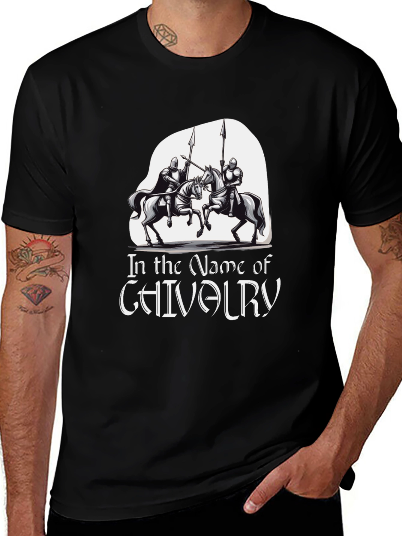 Chivalry Knights T-Shirt - Black