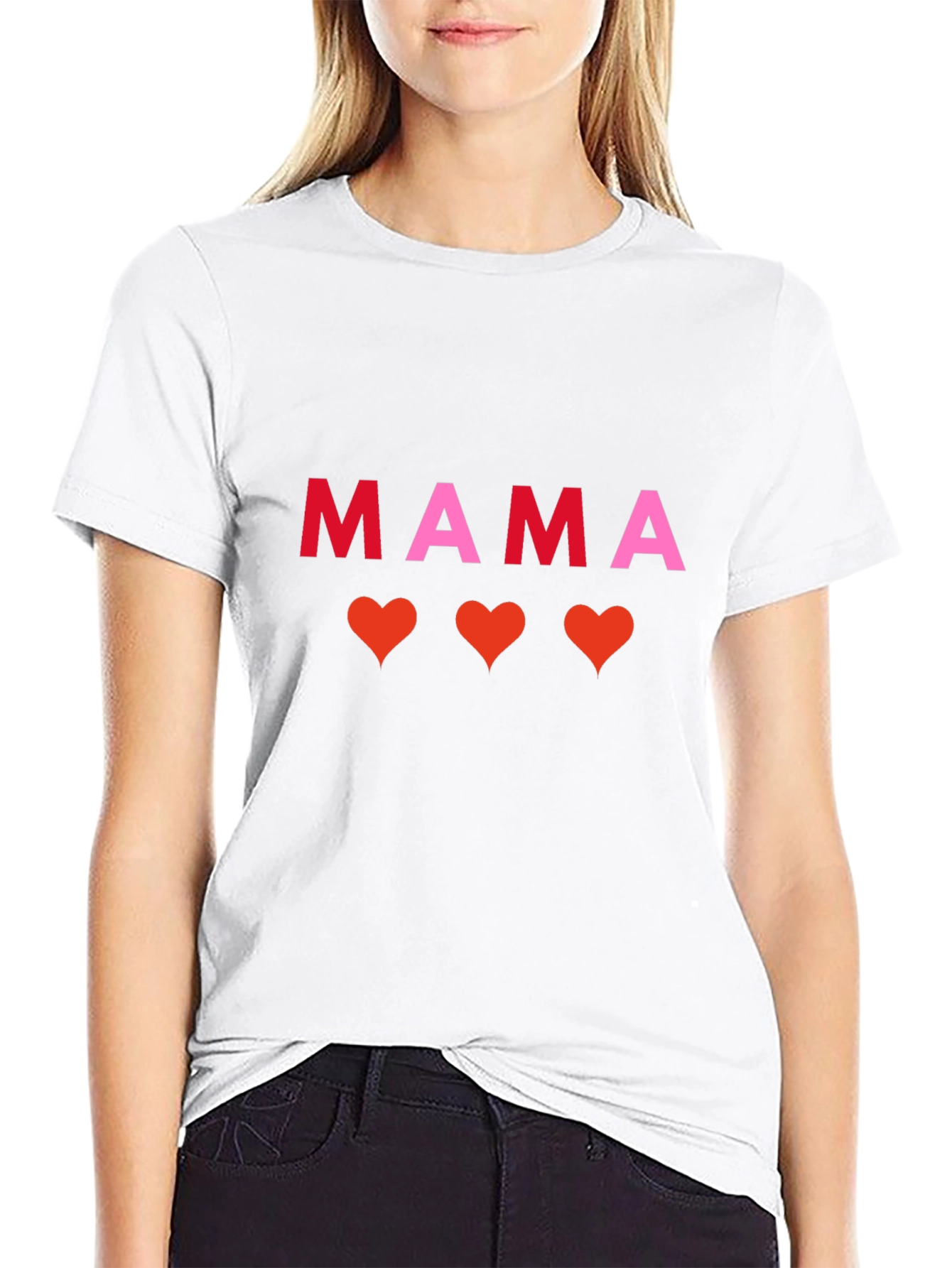 Mama Heart T-Shirt - Mothers Day Tee