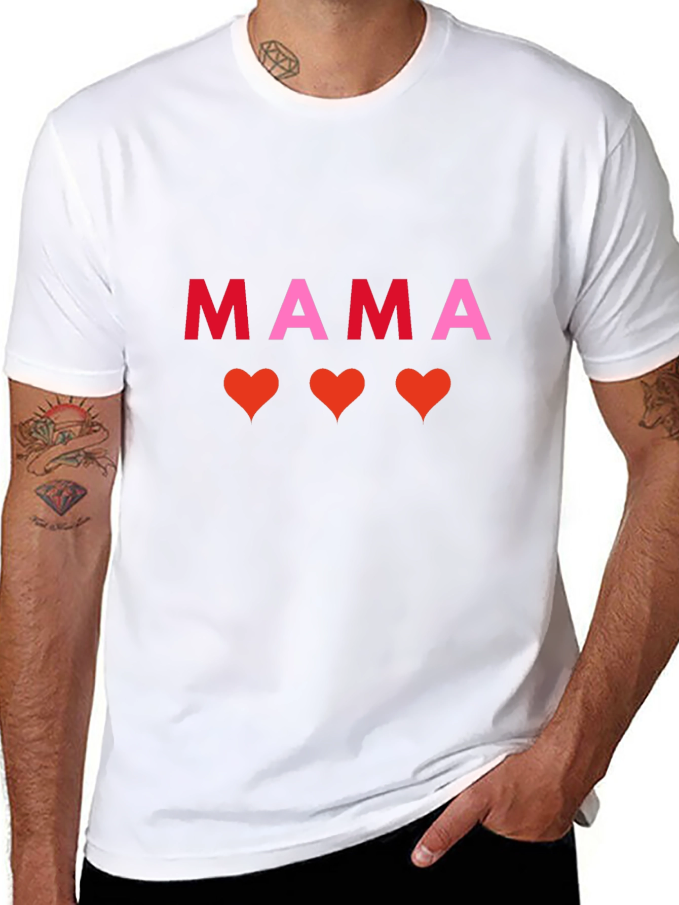 Mama Heart T-Shirt - Mothers Day Tee