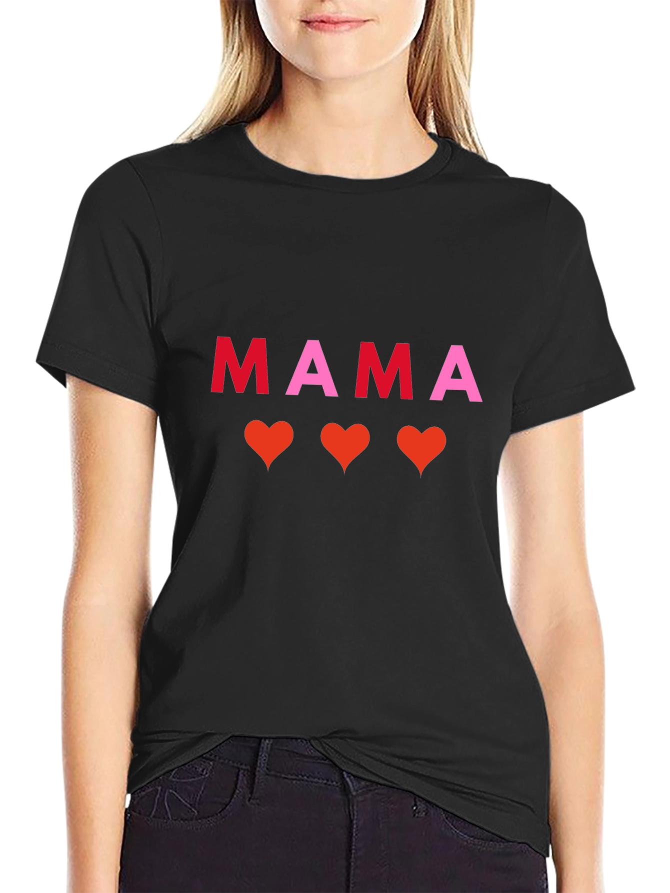 Mama Heart T-Shirt - Mothers Day Tee
