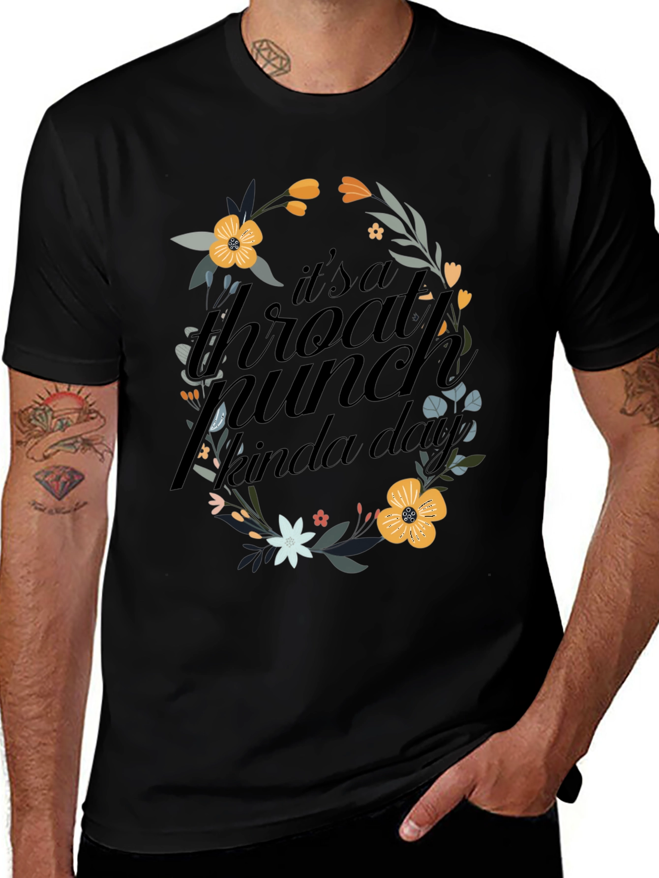 Throat Punch Kinda Day T-Shirt