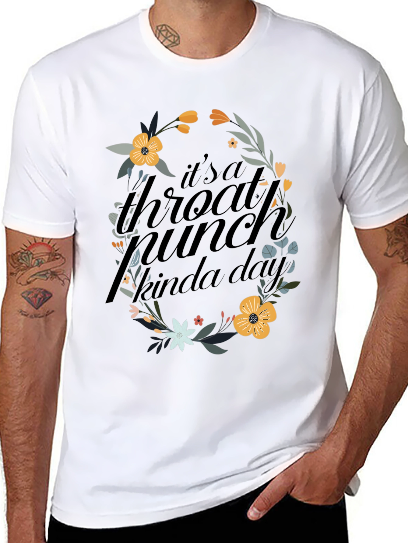 Throat Punch Kinda Day T-Shirt