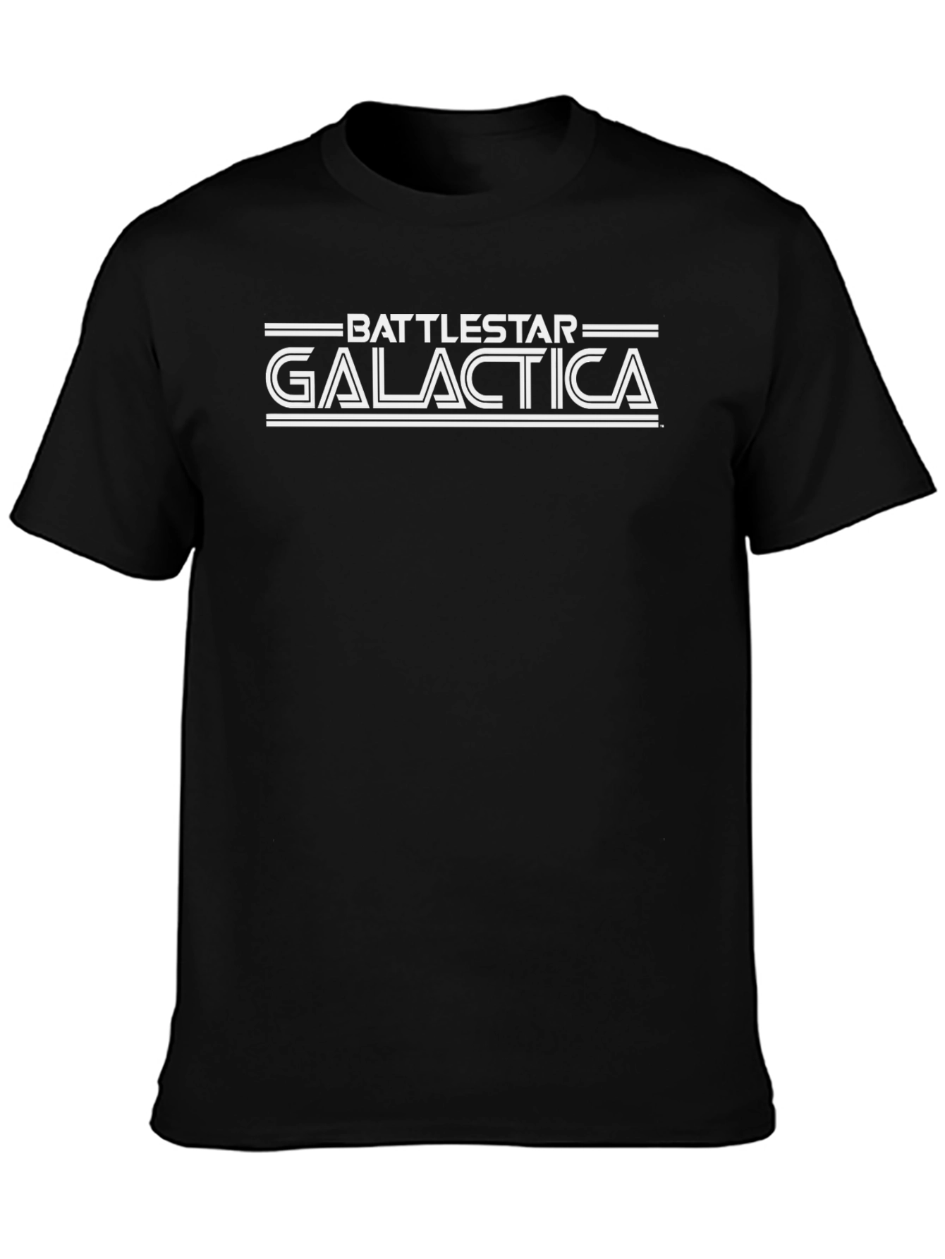 Battlestar Galactica Graphic Tee - Classic Sci-Fi