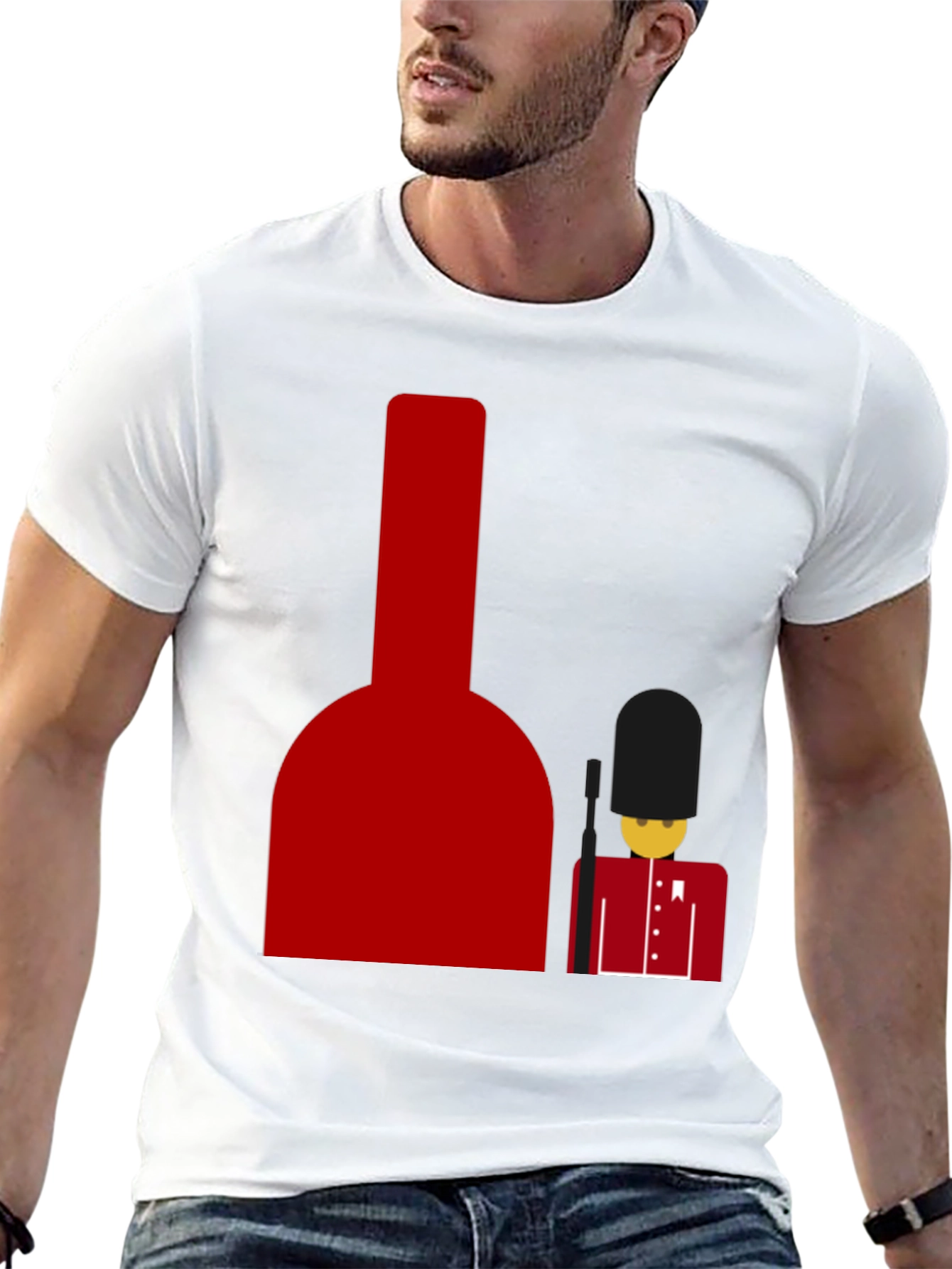 London Guard Graphic Tee - Bold Black T-Shirt