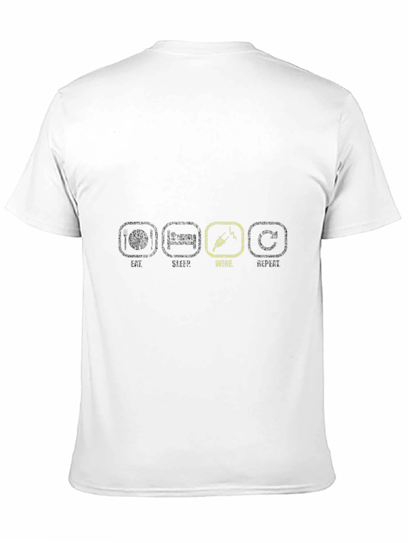 Eat Sleep Wire Repeat - Electrician T-Shirt