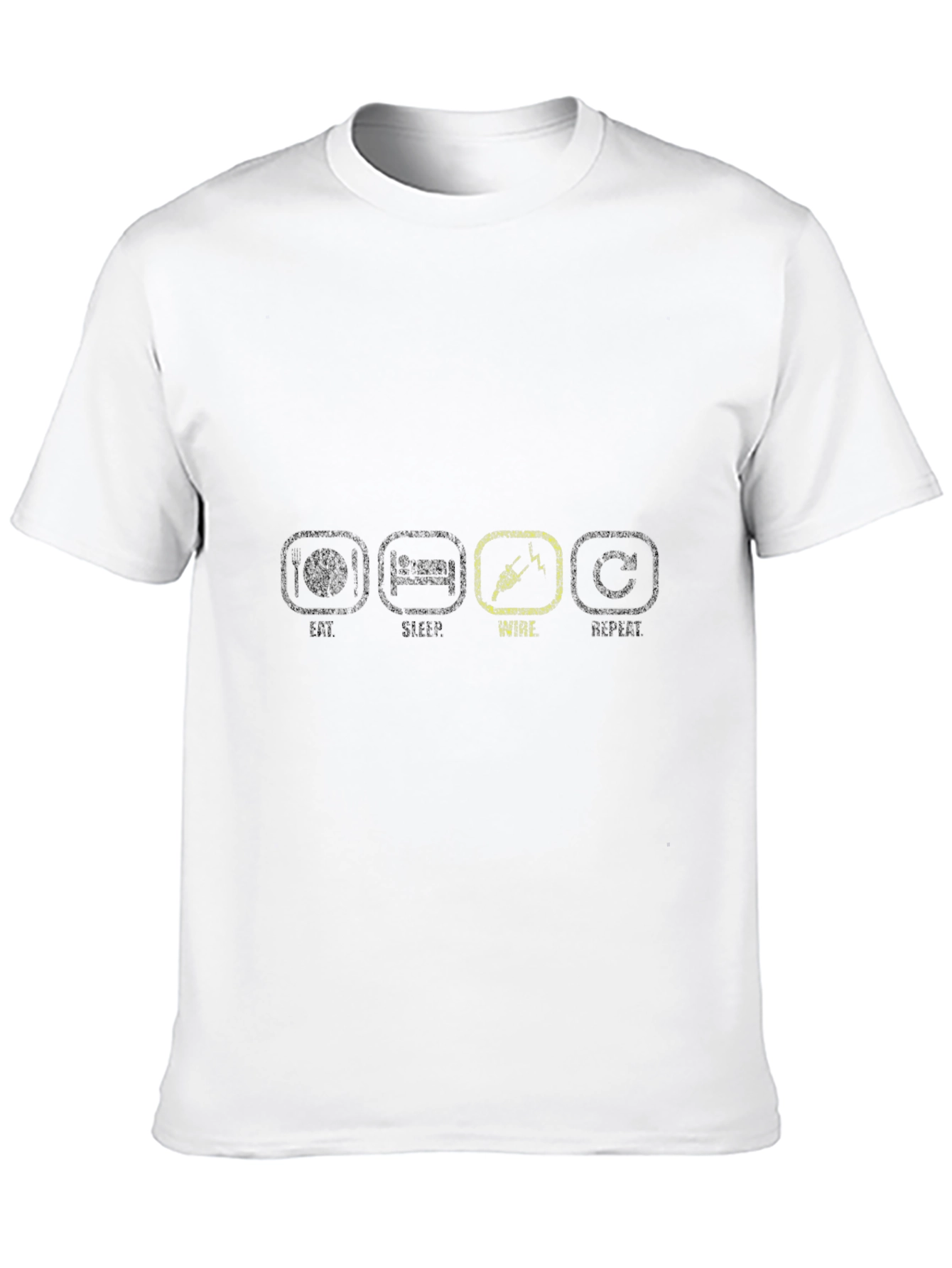 Eat Sleep Wire Repeat - Electrician T-Shirt