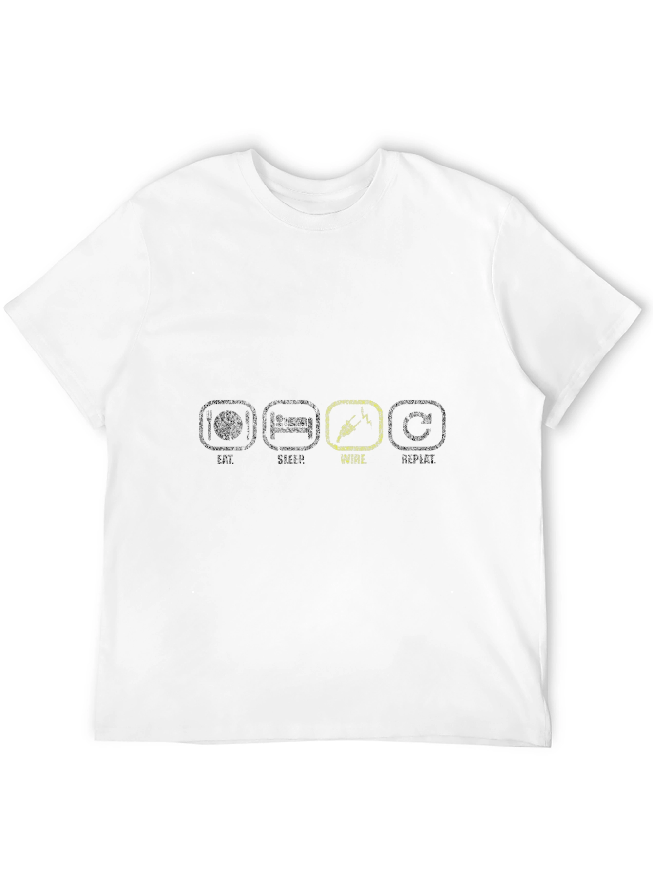 Eat Sleep Wire Repeat - Electrician T-Shirt