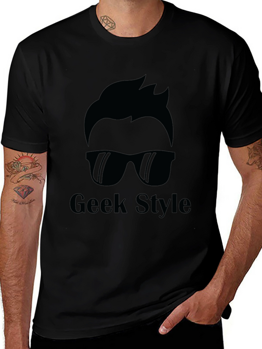 Geek Style Graphic T-Shirt - Cool Casual Wear
