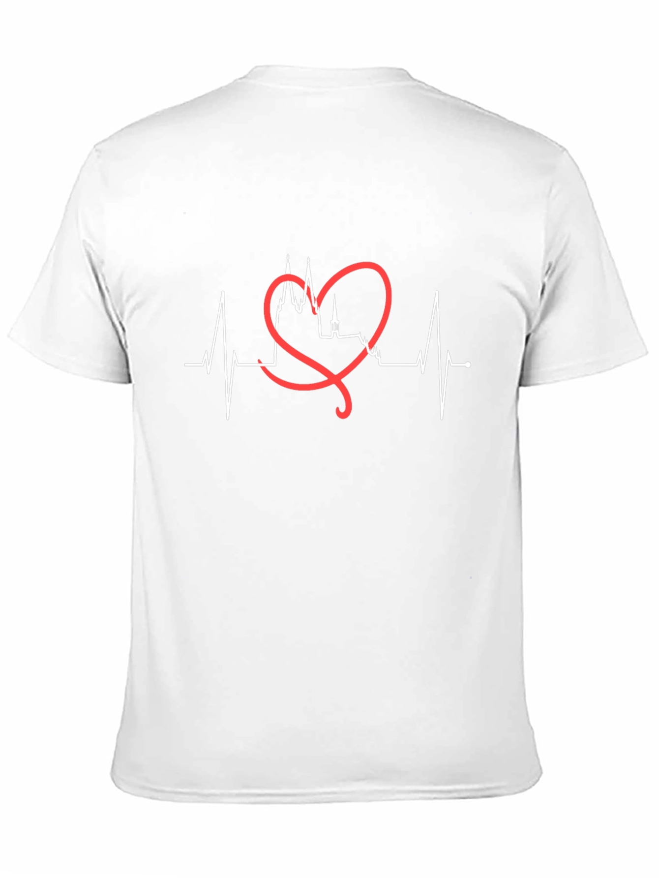 Love Prague Heartbeat T-Shirt