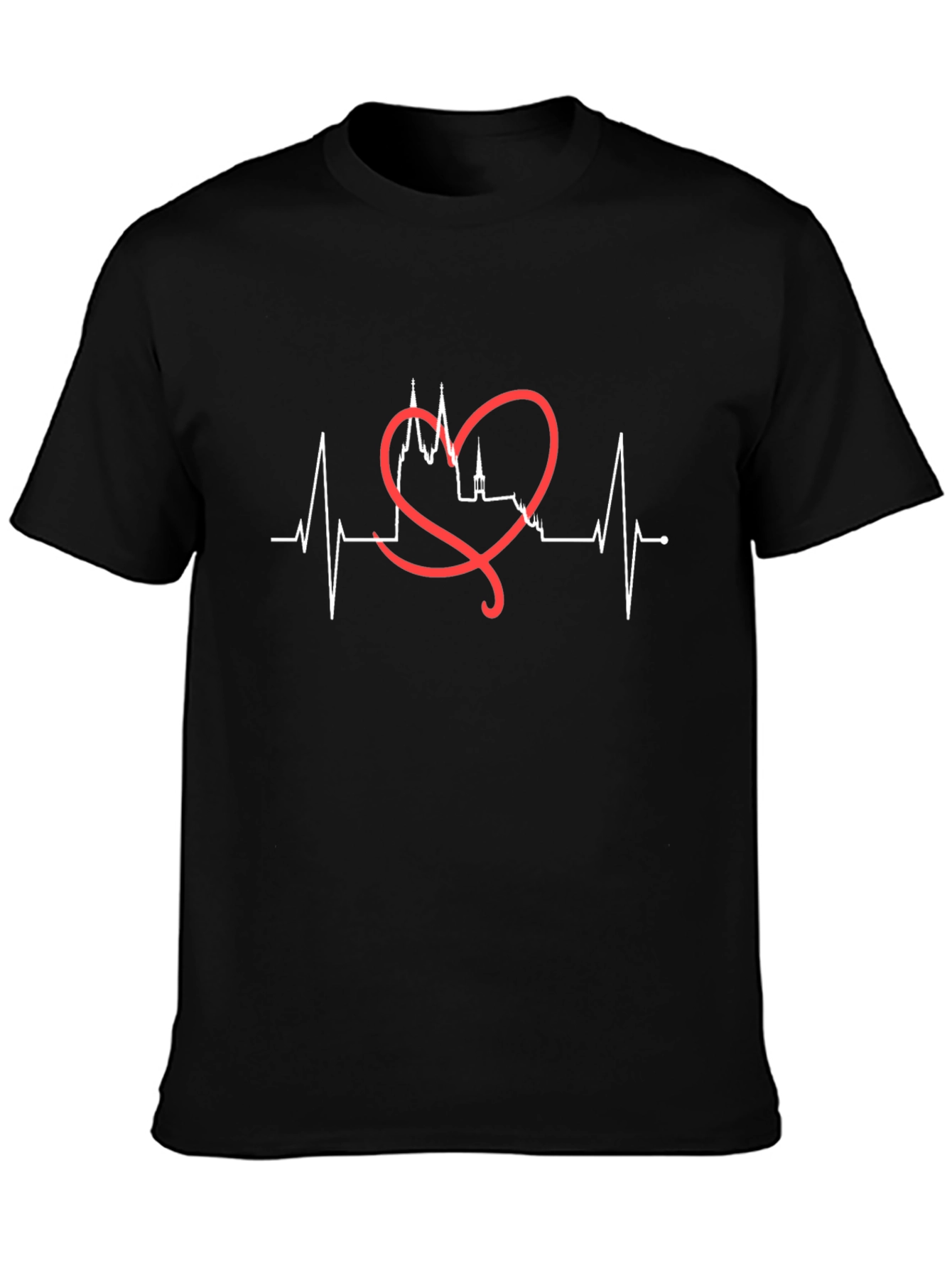 Love Prague Heartbeat T-Shirt