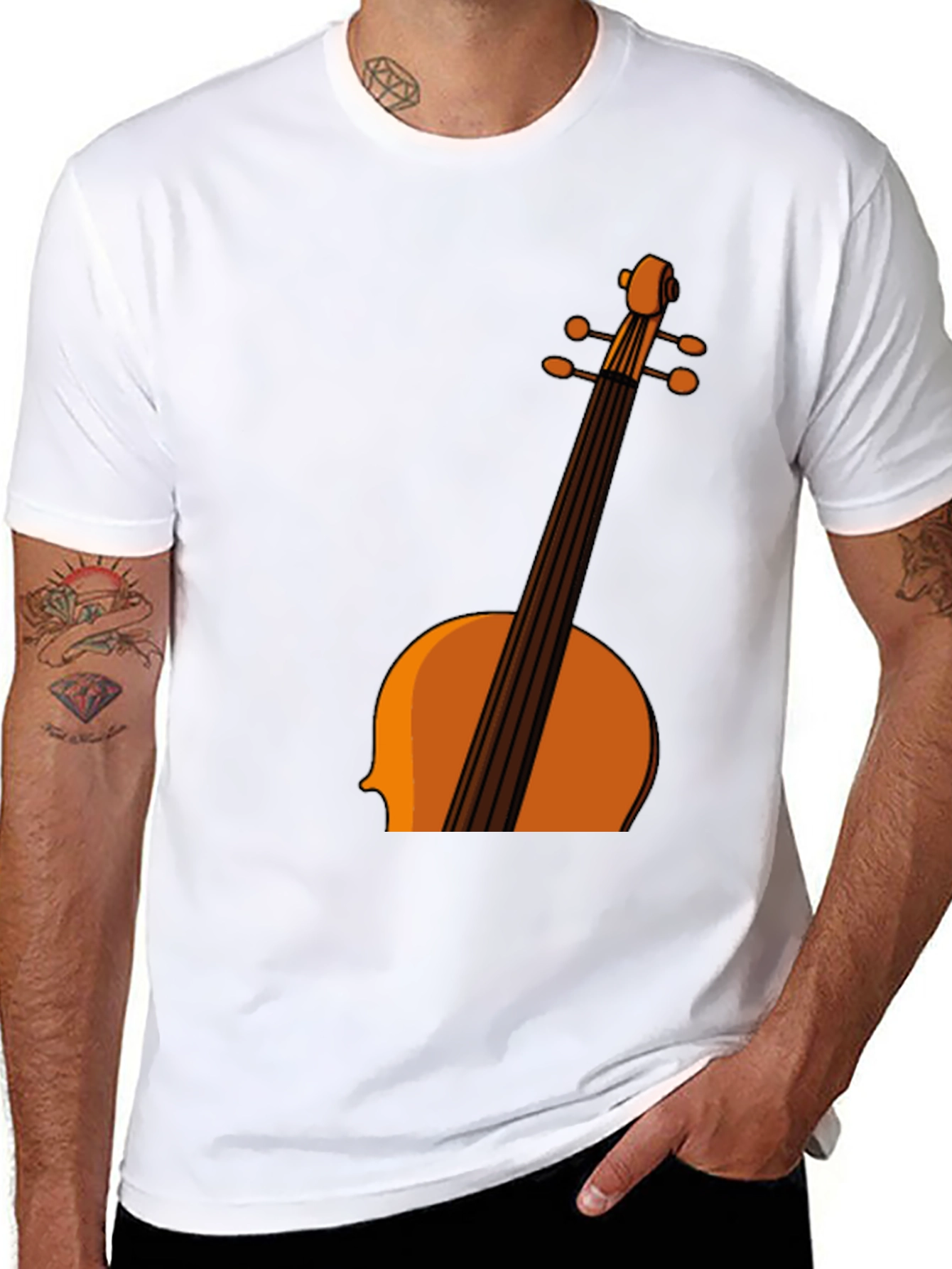 Musical Cello T-Shirt - Unique Design